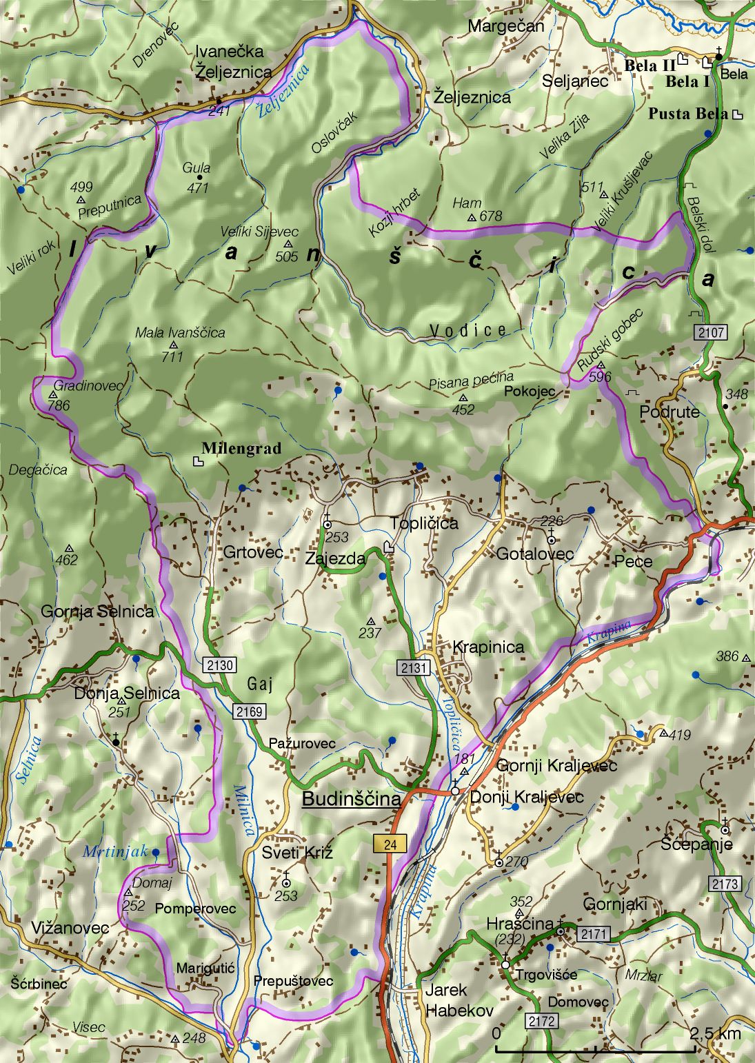 Budinščina (područje Općine)