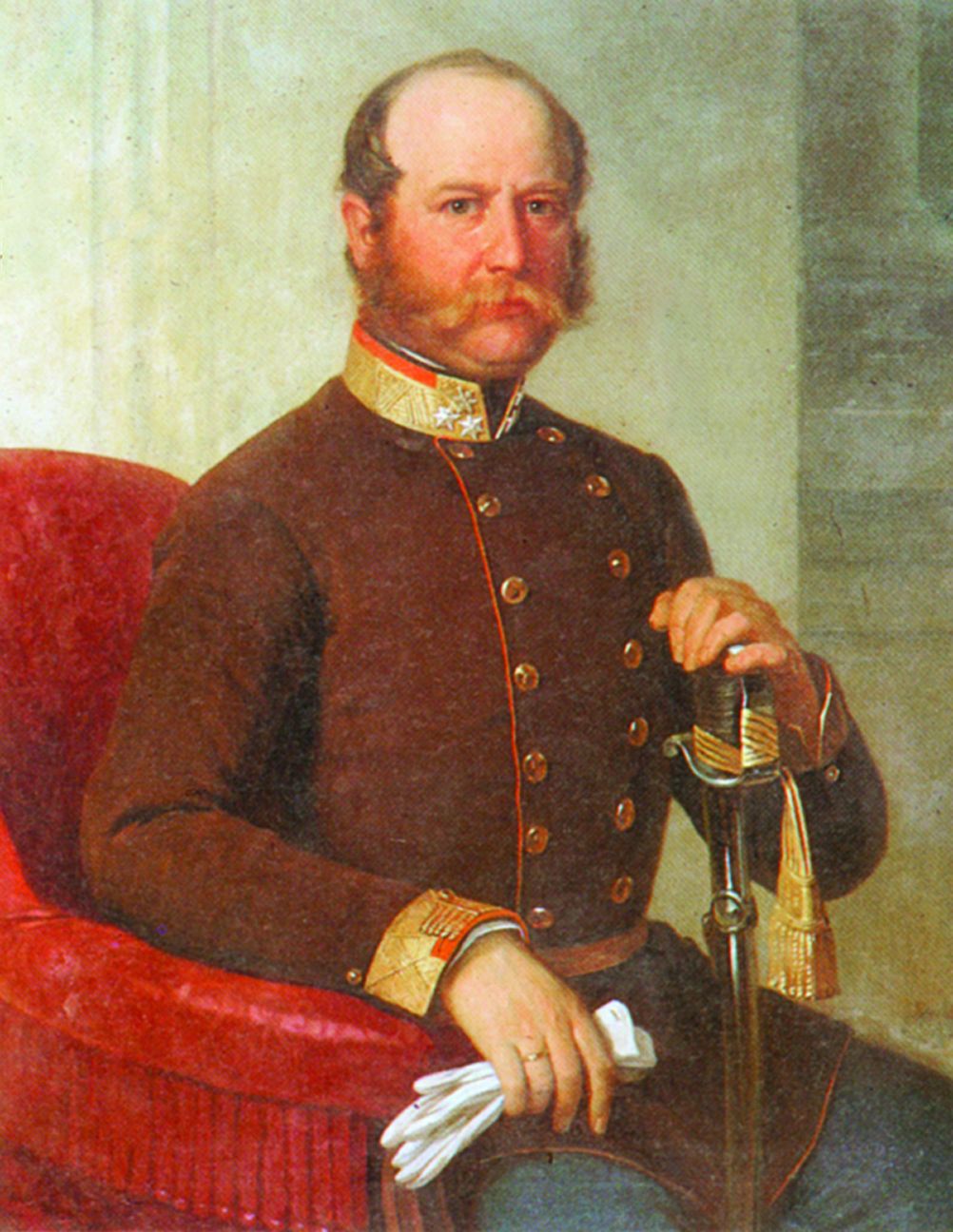 Miroslav Kulmer st., Ivan Zasche, 1858.