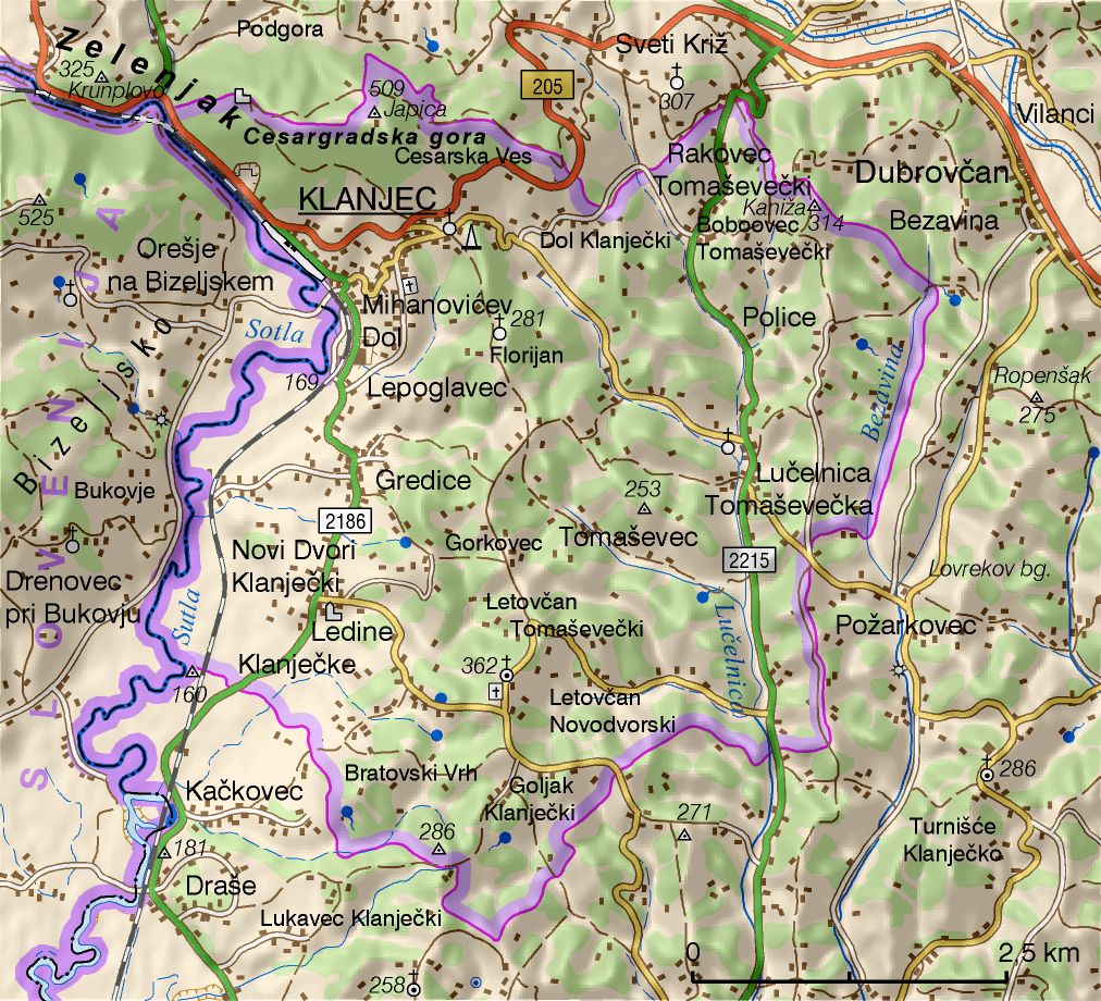 Klanjec (područje Grada)