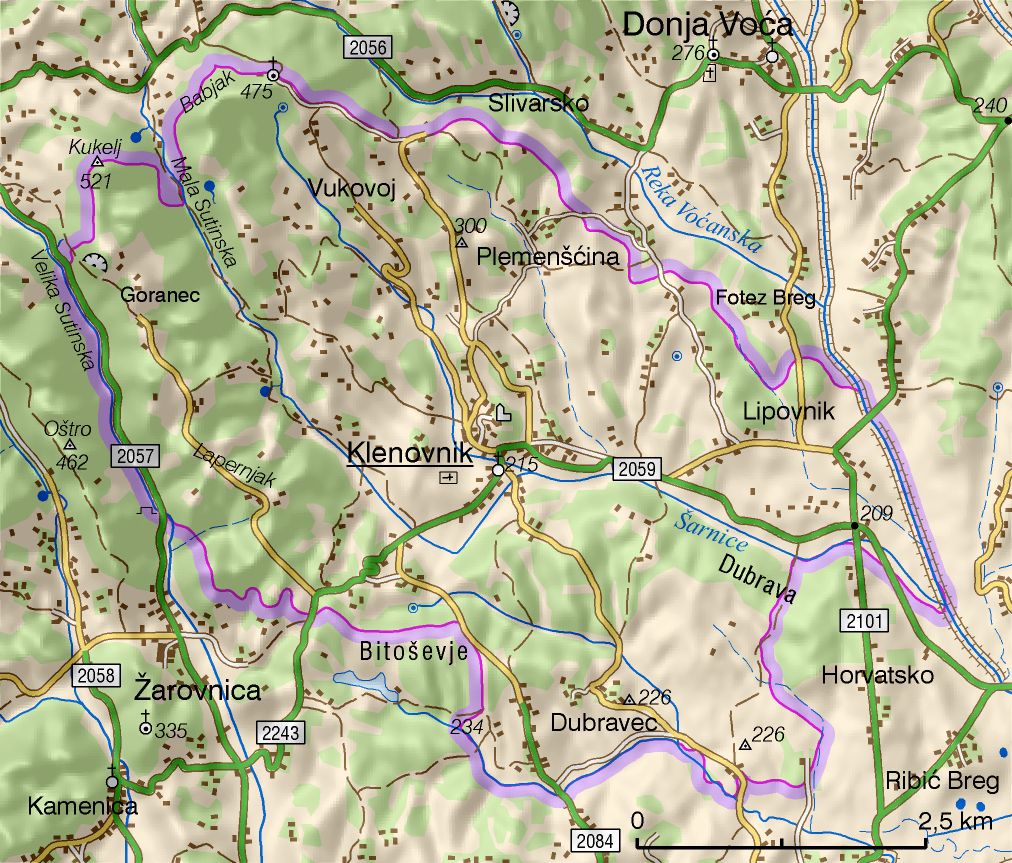 Klenovnik (područje Općine)