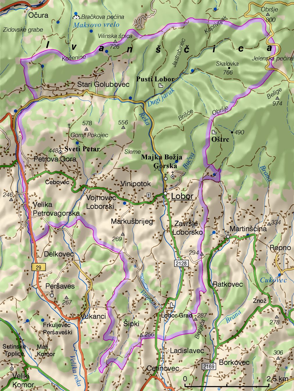 Lobor (područje Općine)