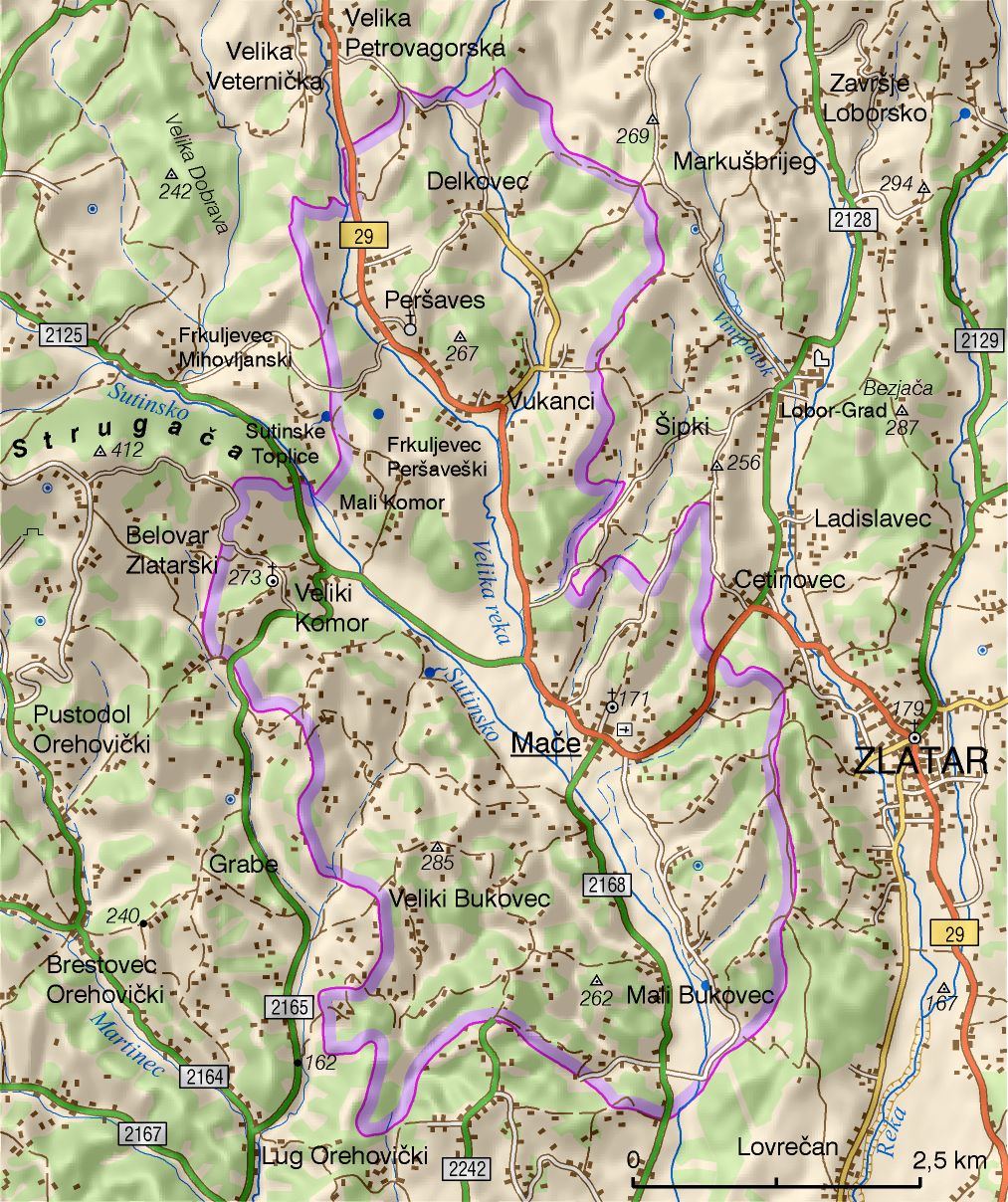 Mače (područje Općine)