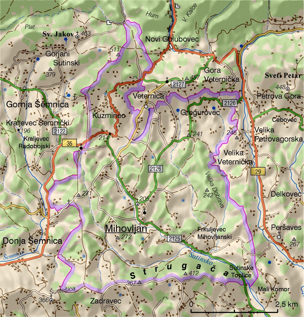 Mihovljan (područje Općine)