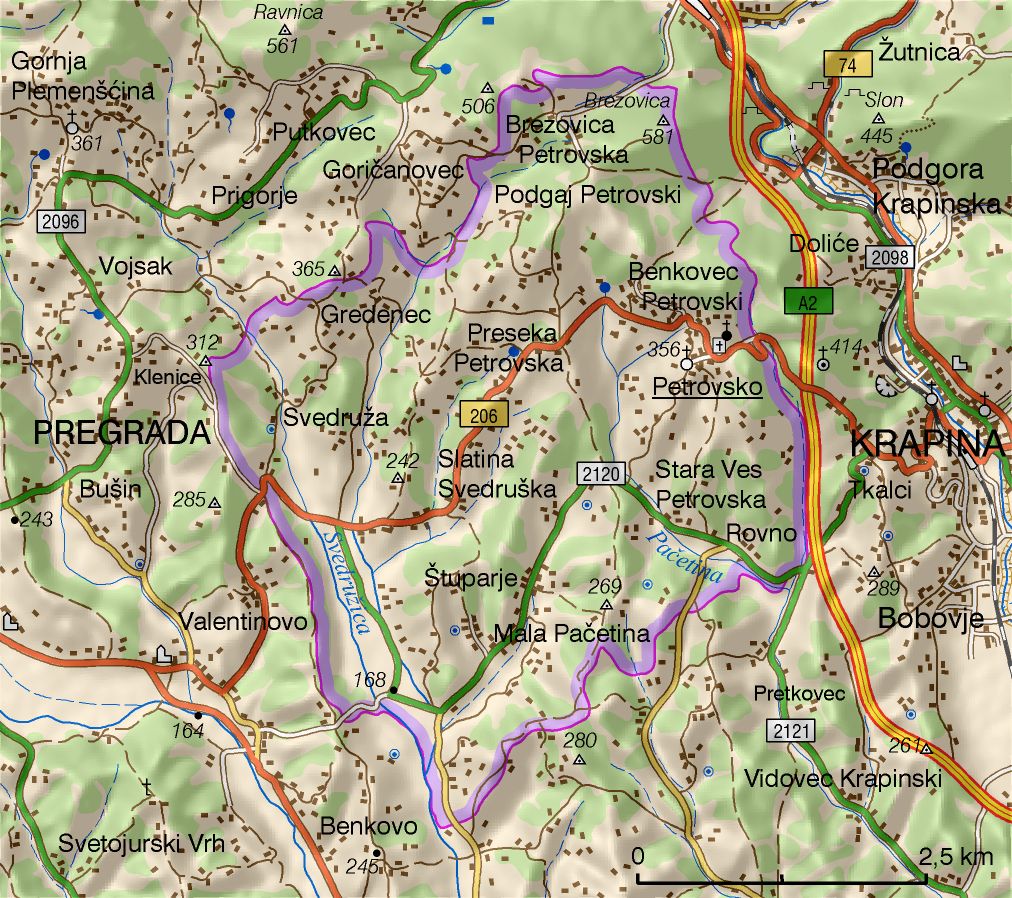 Petrovsko (područje Općine)