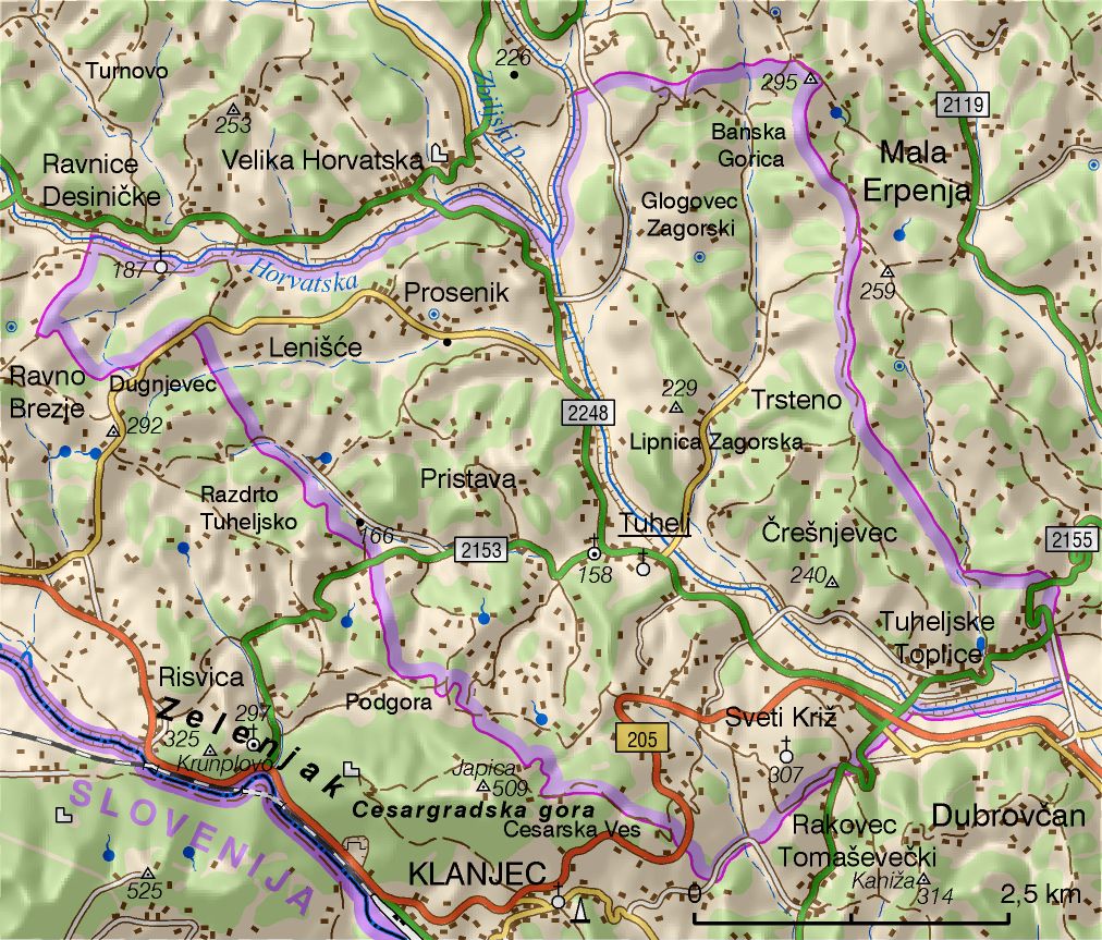 Tuhelj (područje Općine)