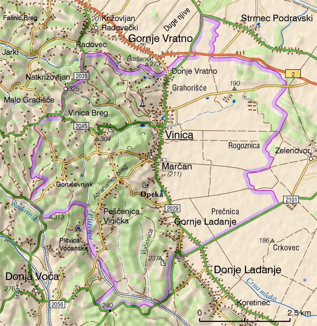 Vinica (područje Općine)