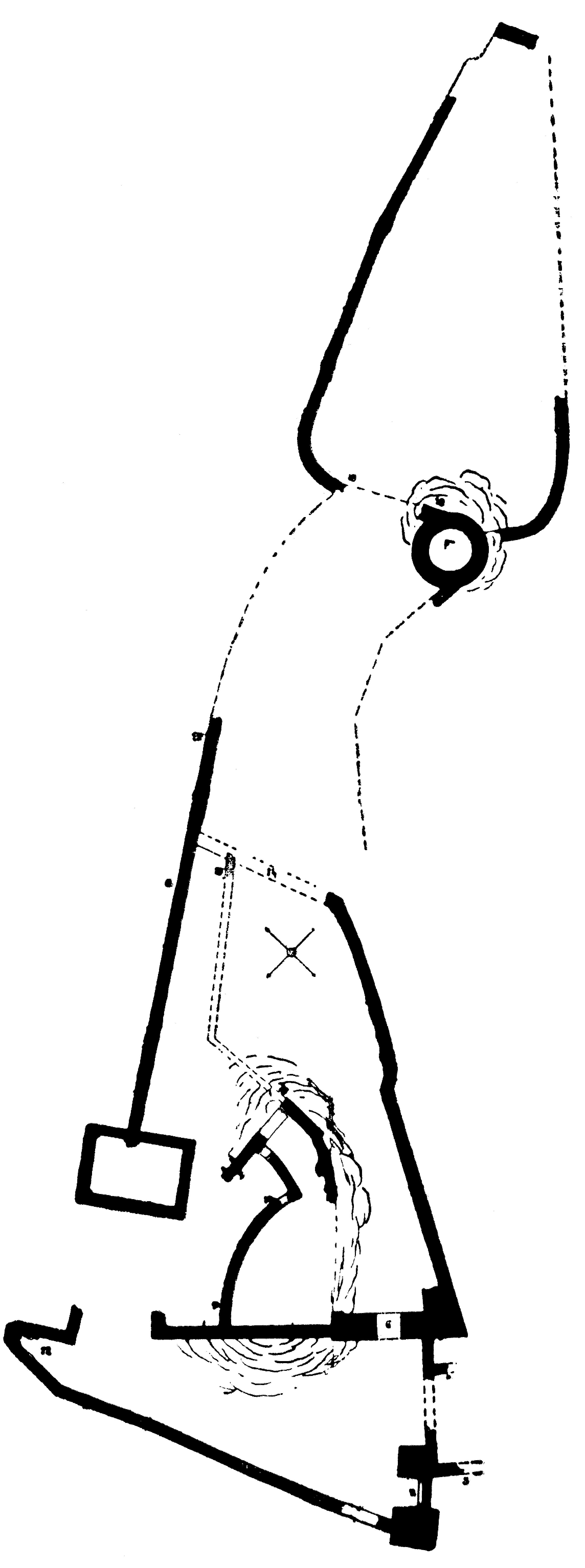 <p>tlocrt ru&scaron;evina Grebengrada</p>