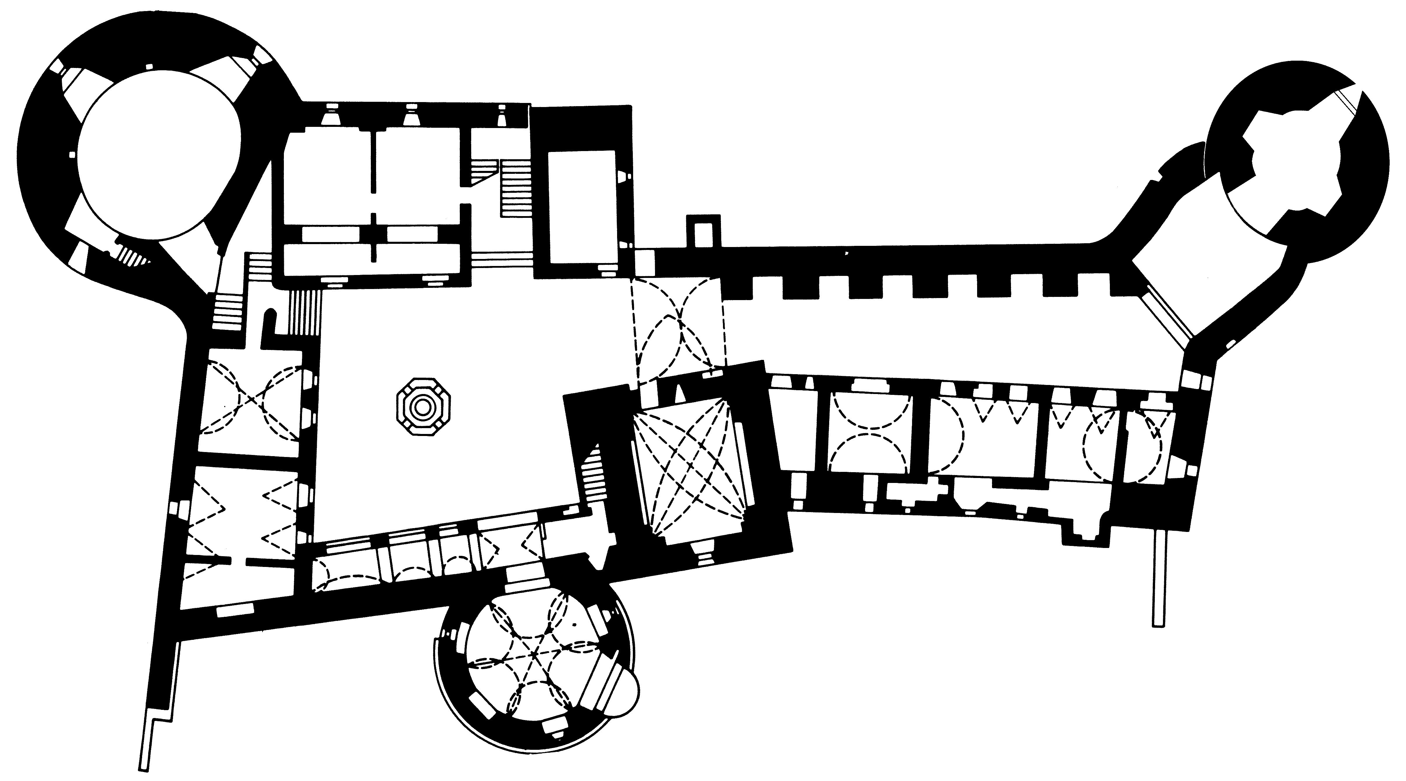 <p>tlocrt Staroga grada</p>