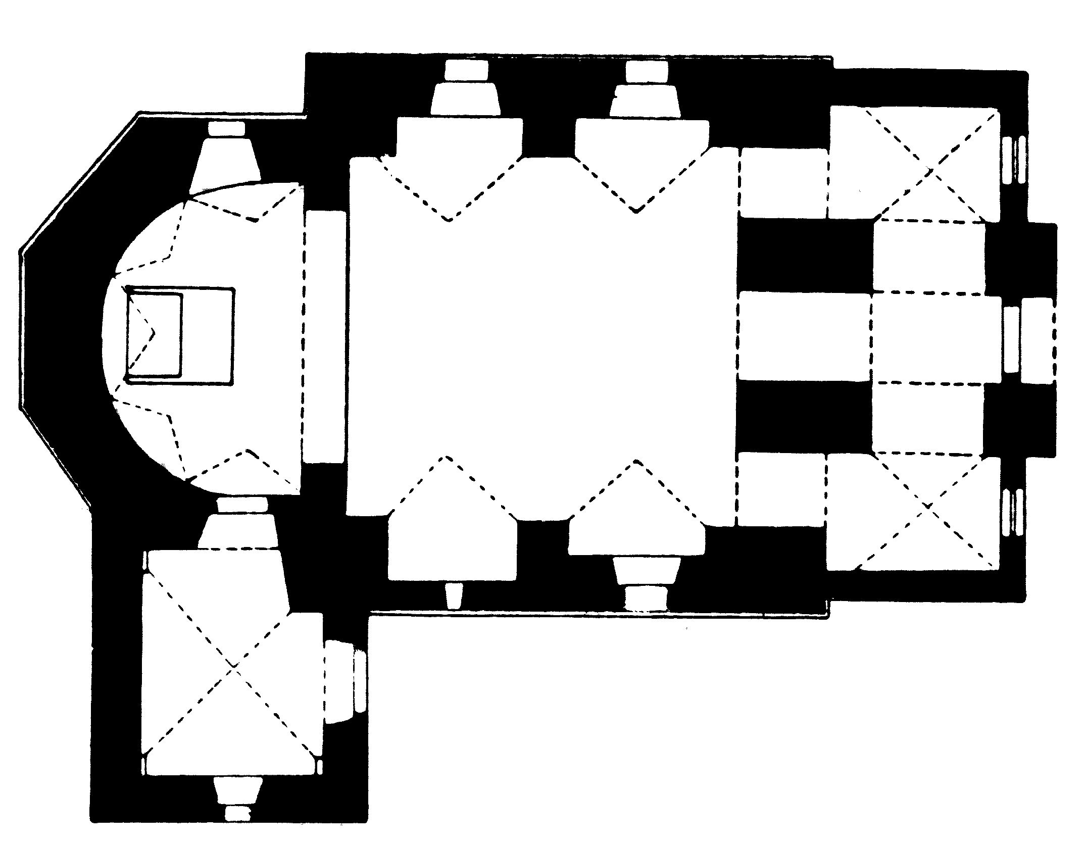 <p>tlocrt kapele sv. Antuna Padovanskoga</p>
