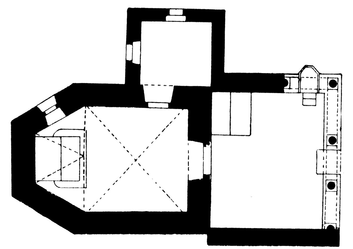 <p>tlocrt kapele sv. Marije Magdalene</p>