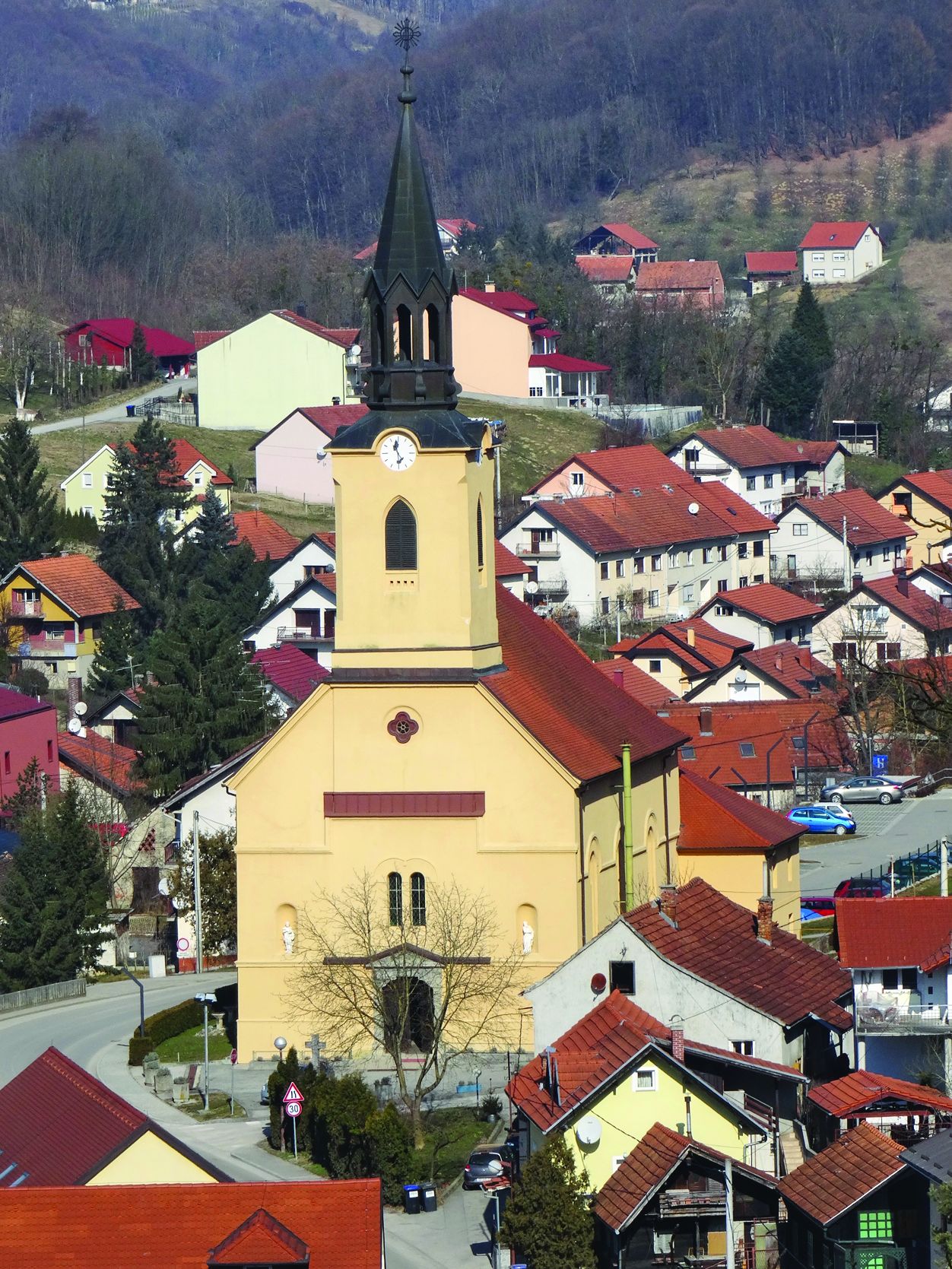 <p>župna crkva Presvetoga Trojstva, 1855-56.</p>