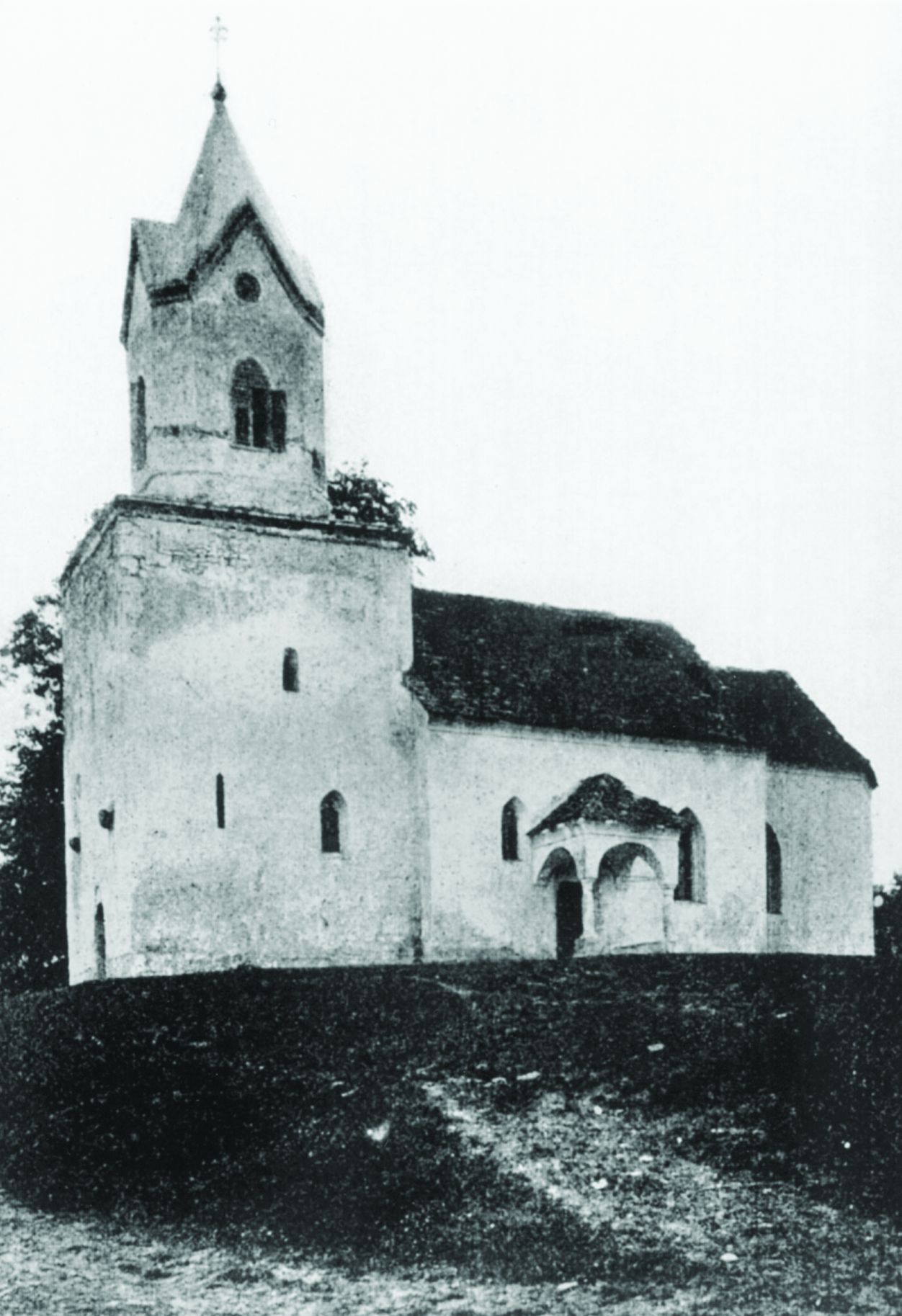<p>zvonik crkve sv. Jurja, XIII. st., Belec</p>