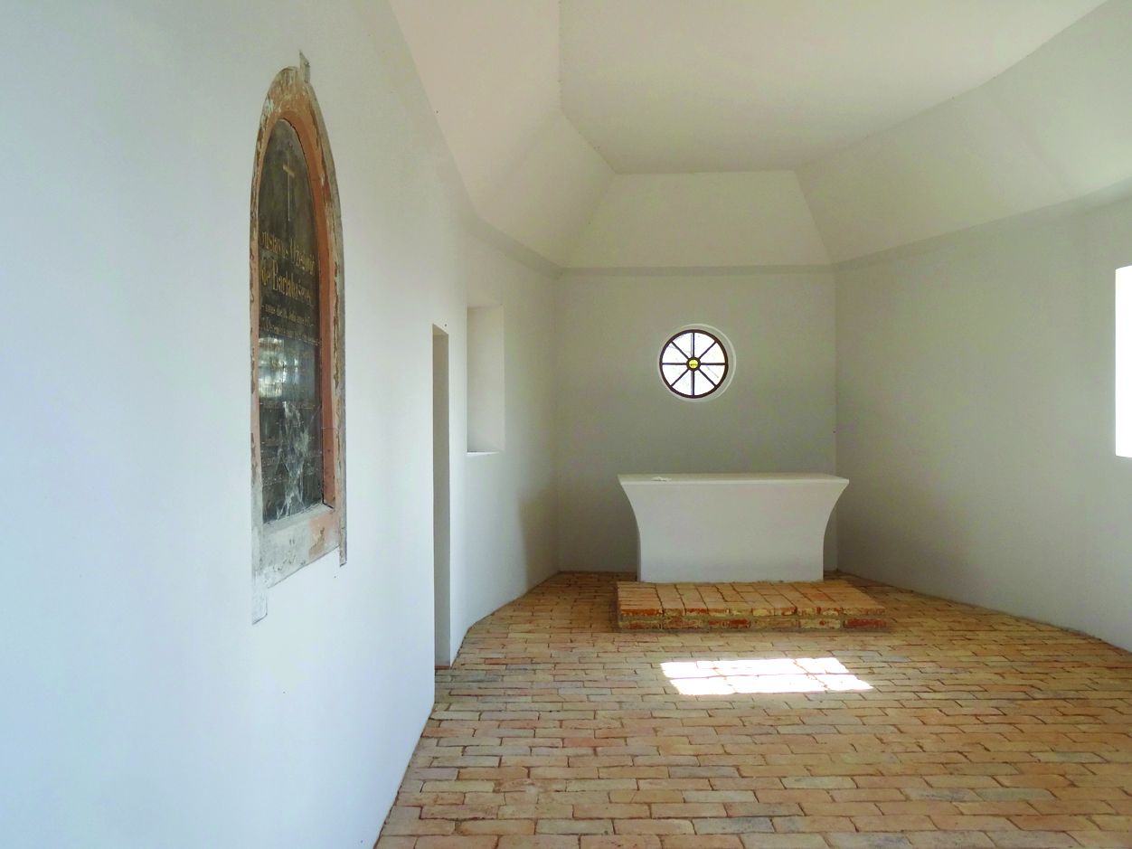 <p>unutra&scaron;njost kapele sv. Marije Magdalene, 1874.</p>