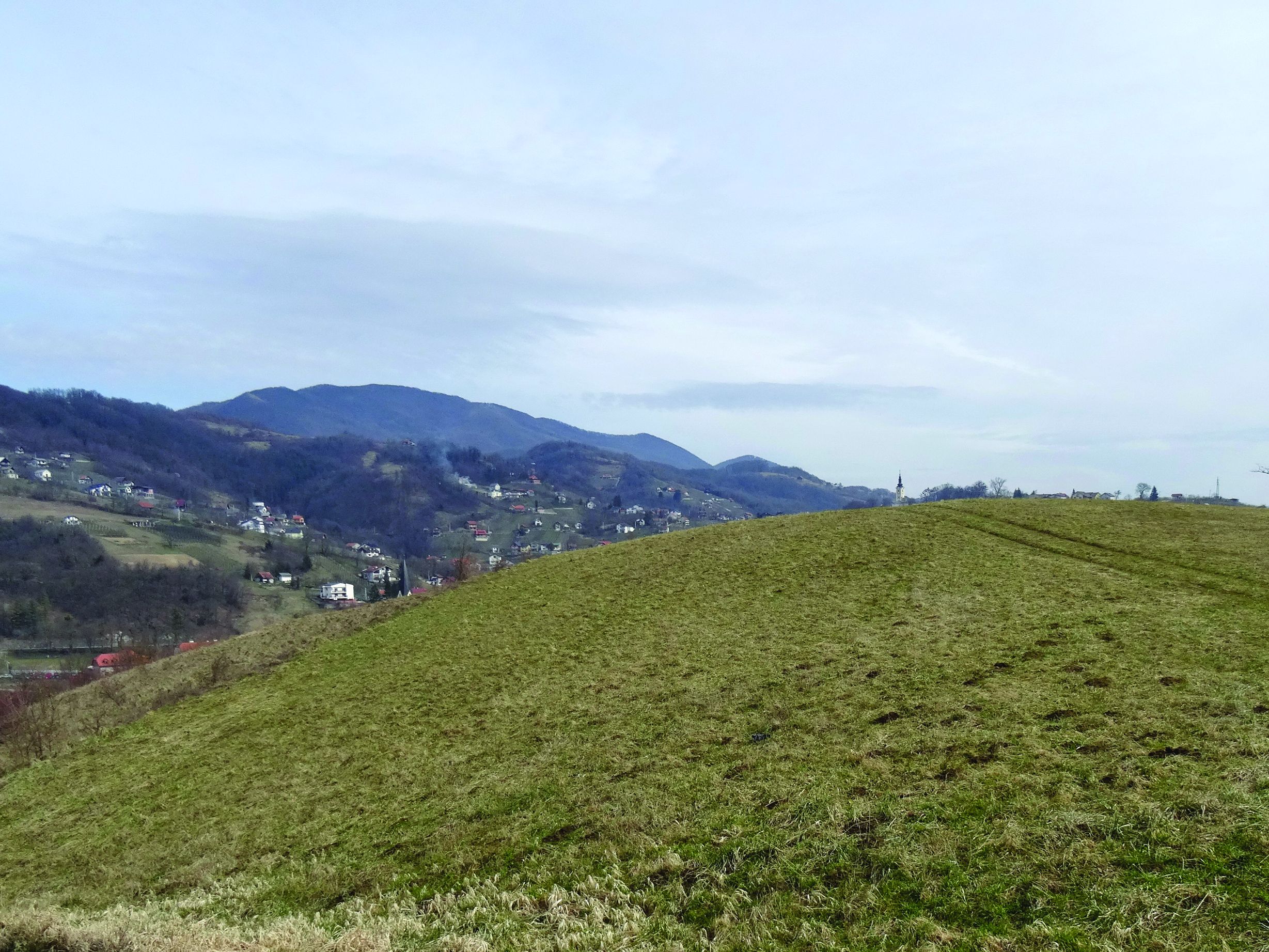 <p>&Scaron;abac, vrh brijega koji sa zapada nadvisuje Krapinu</p>