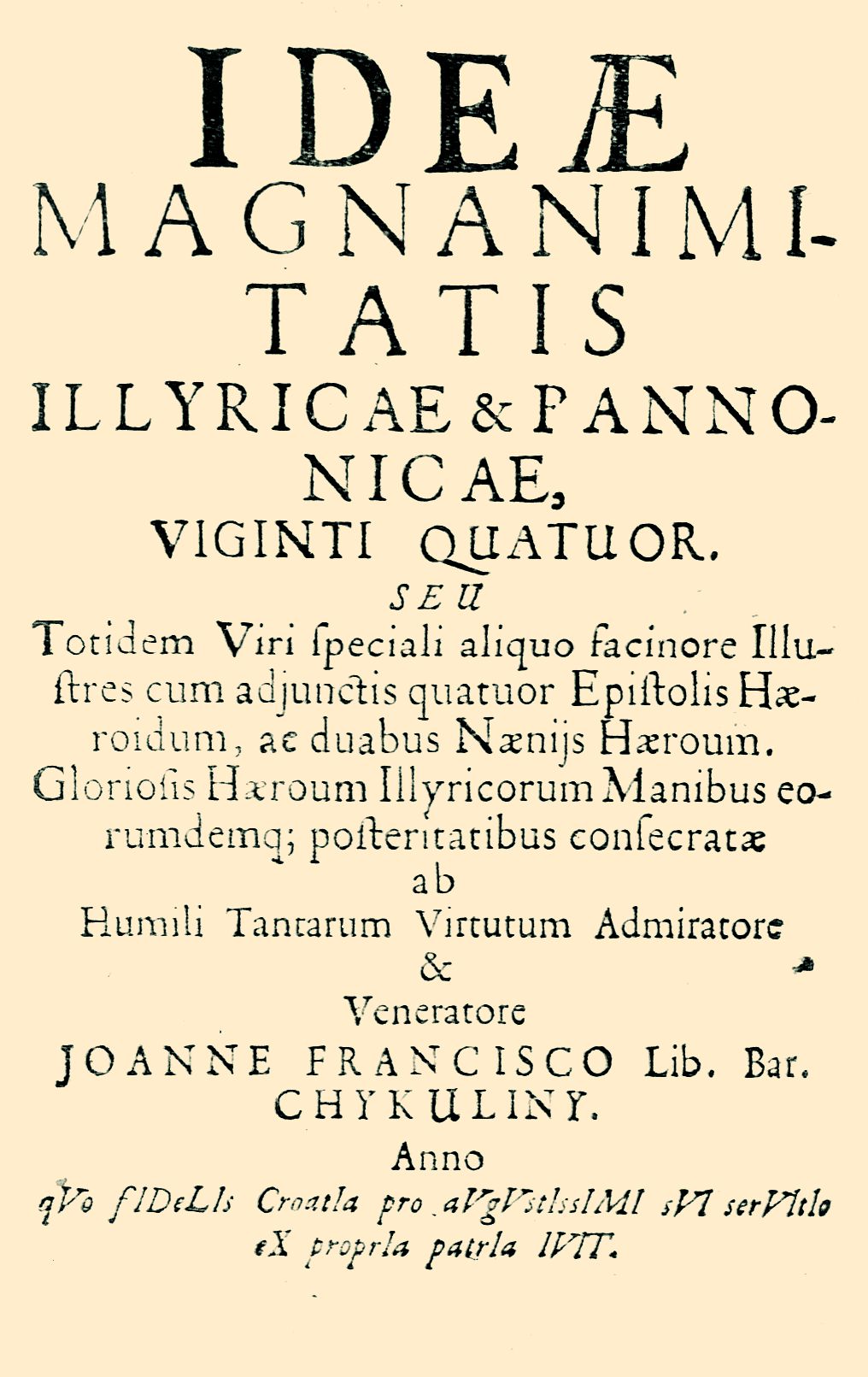 Čikulin, Ivan Franjo