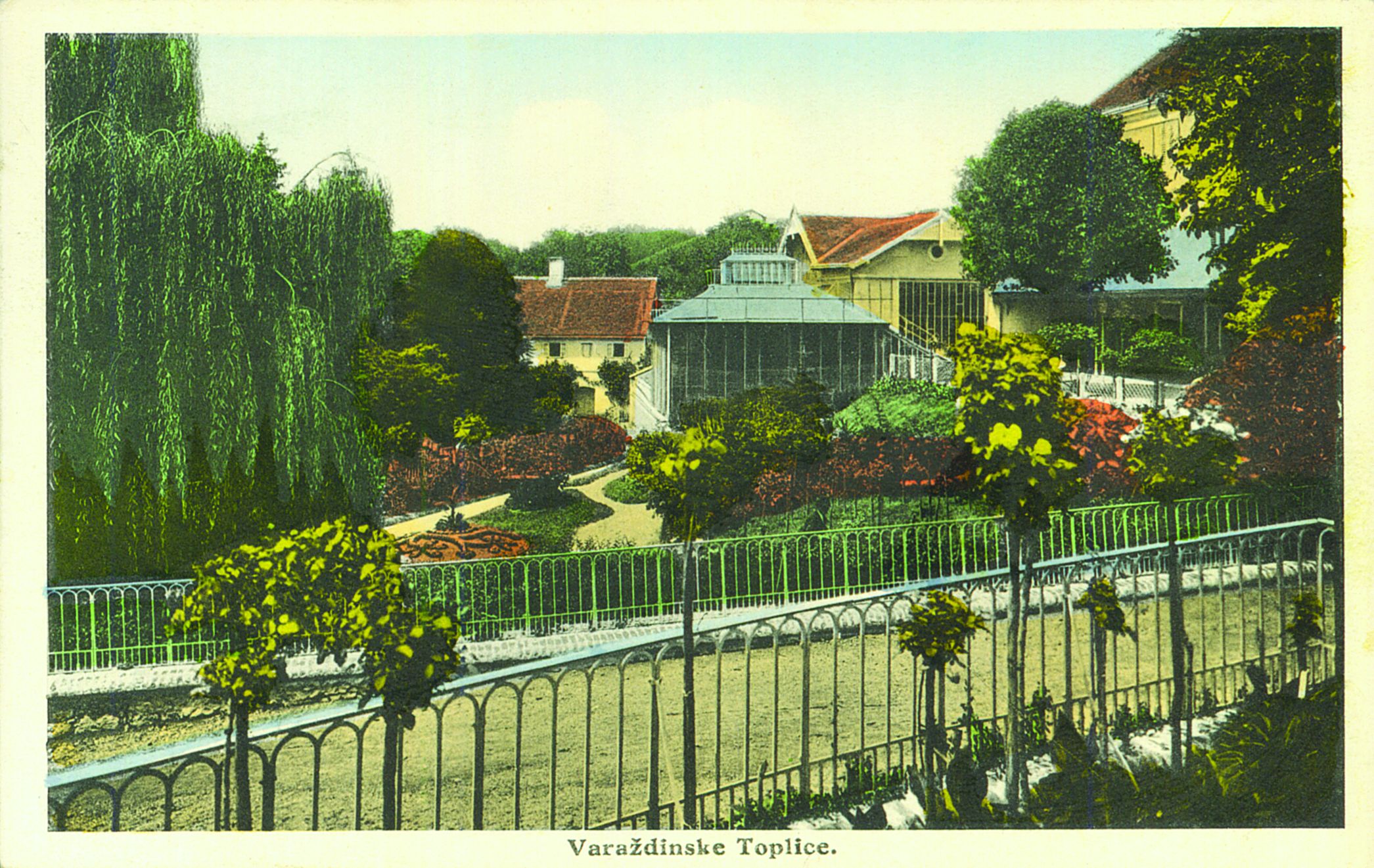 <p>Varaždinske Toplice, razglednica, 1920-ih godina</p>
