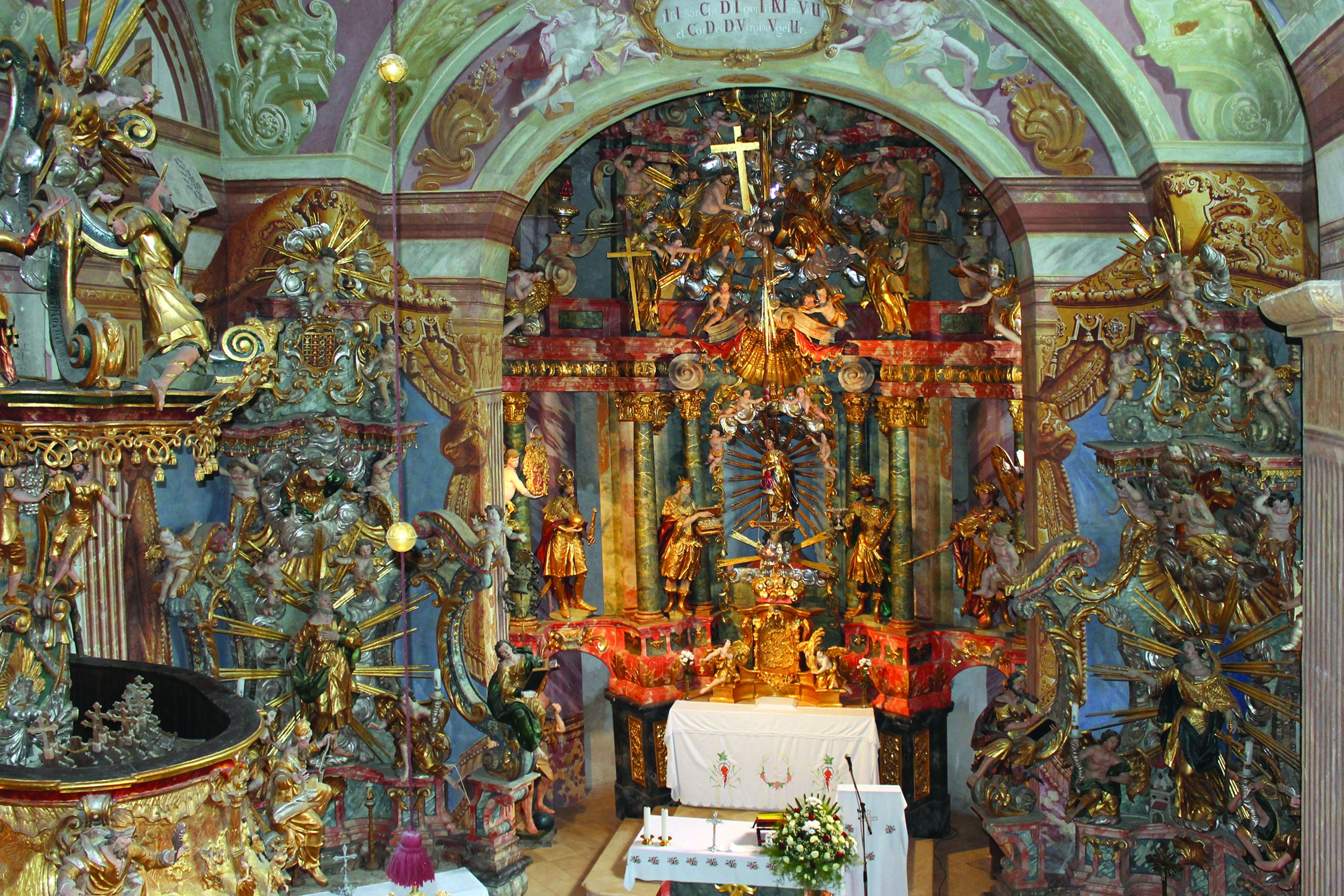 <p>unutra&scaron;njost župne crkve sv. Marije Snježne, 1739&ndash;41, Belec</p>