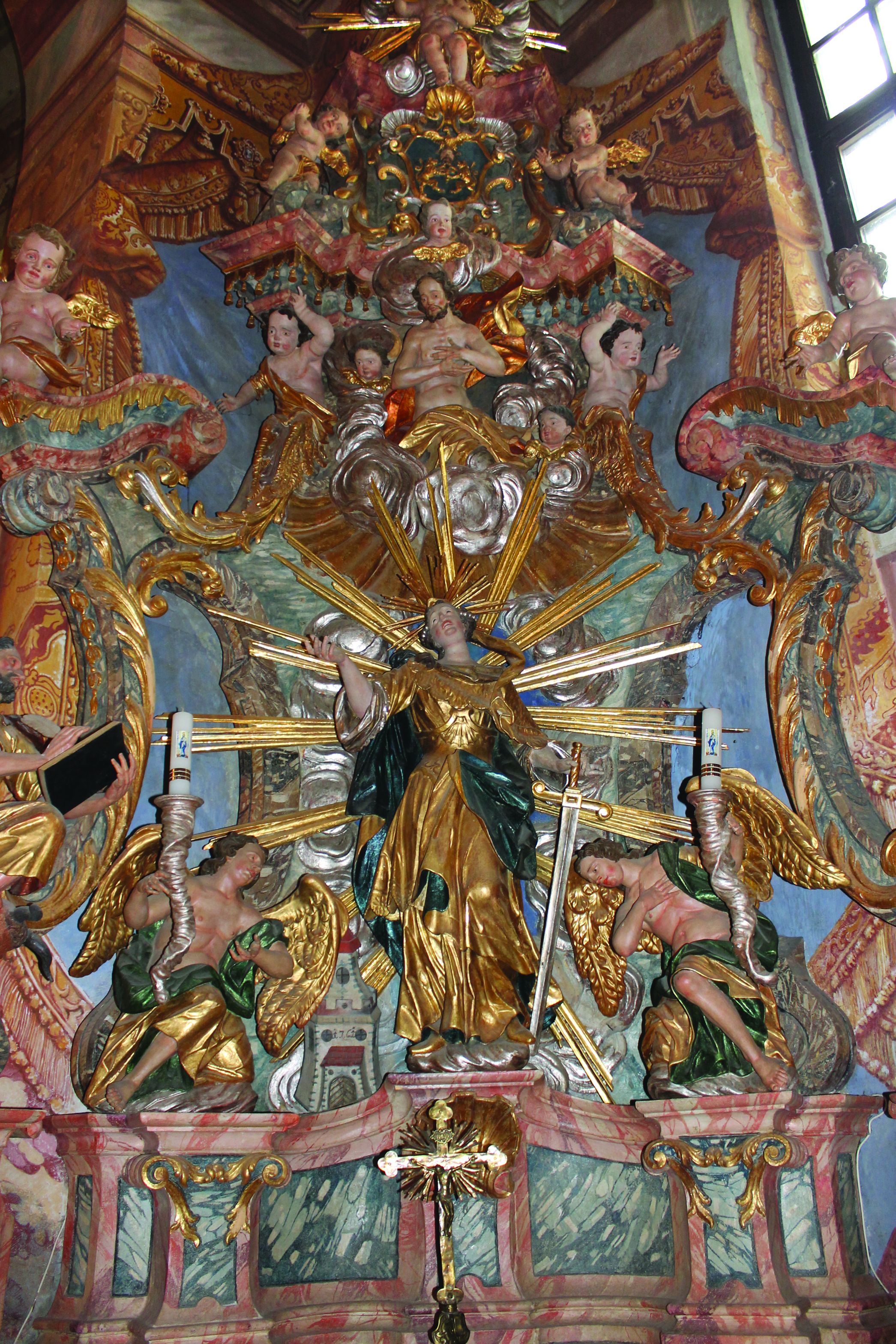 <p>oltar sv. Barbare, oko 1743, župna crkva sv. Marije Snježne</p>