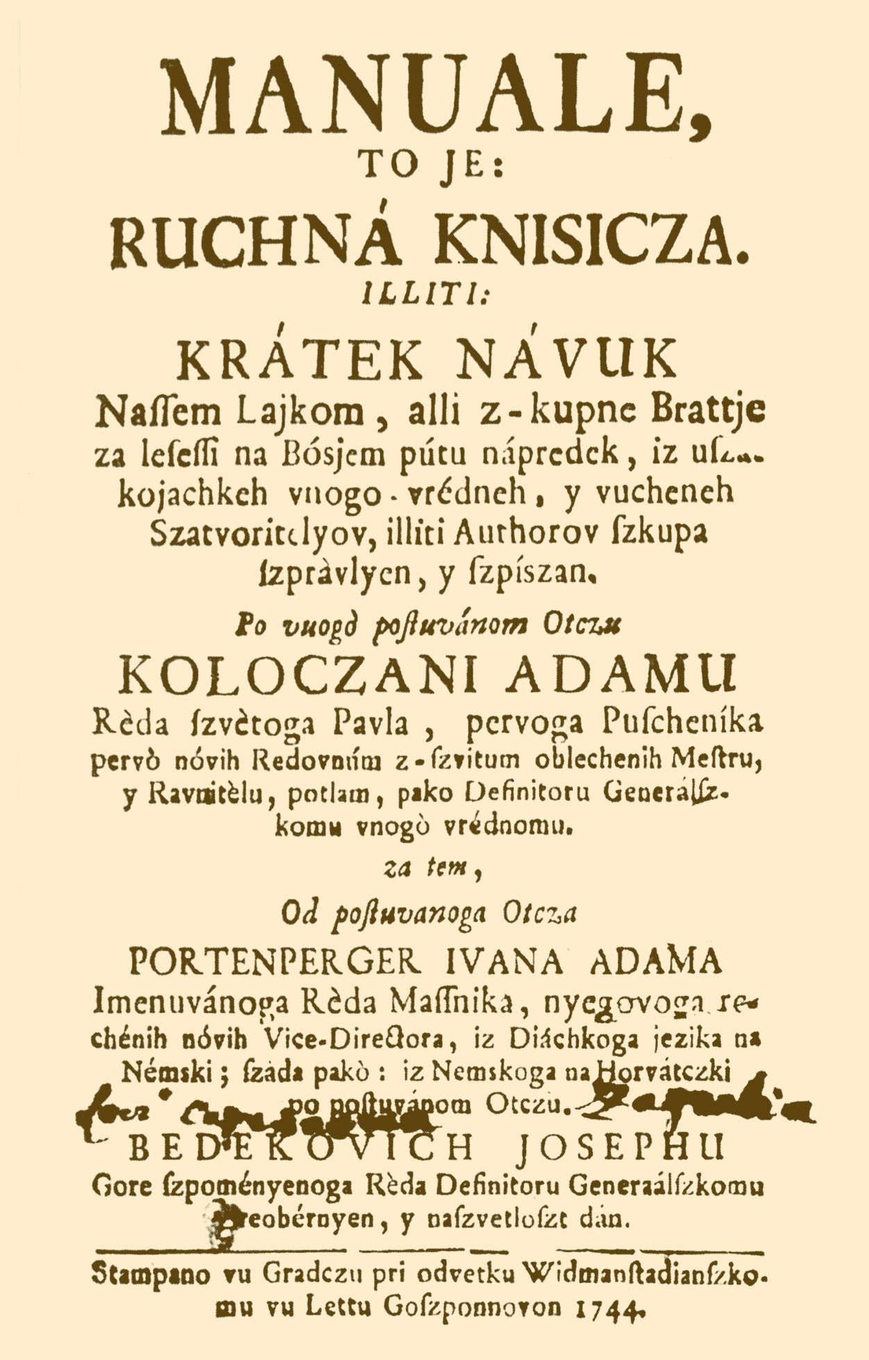 Bedeković Komorski, Josip