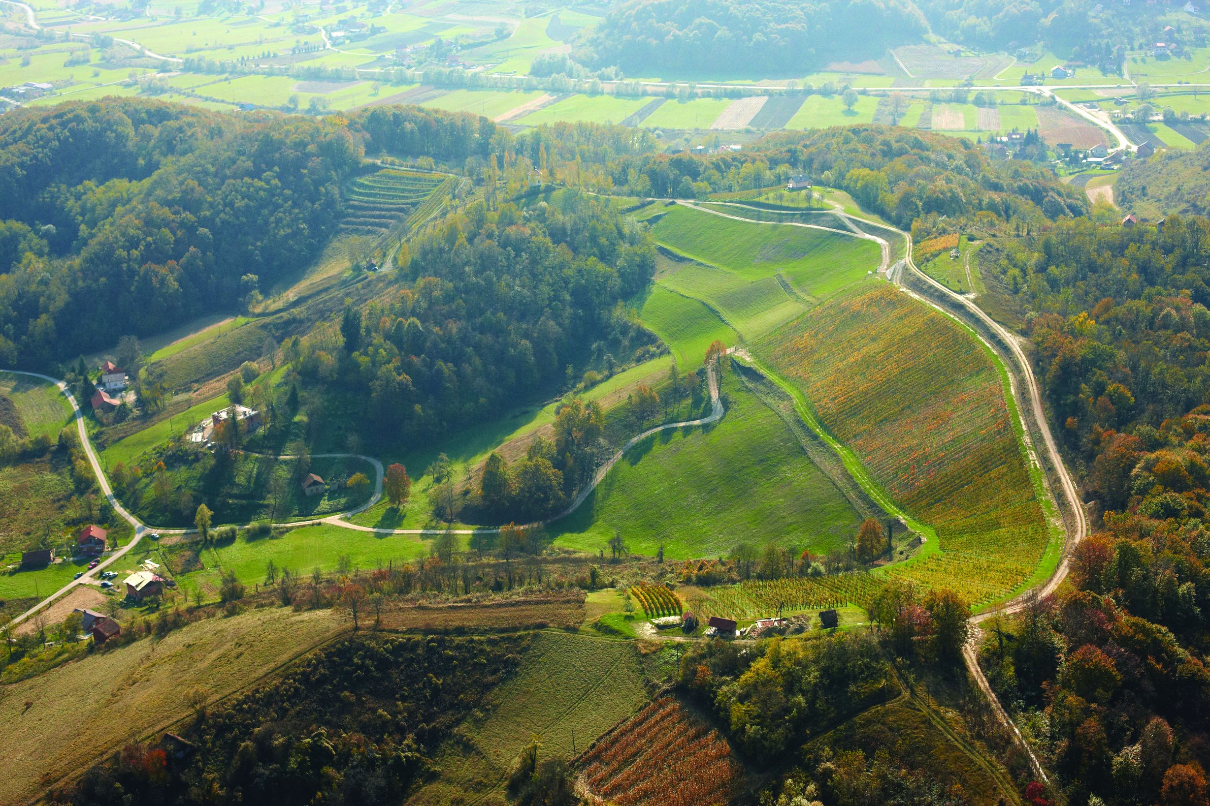 <p>krajolik u okolici Krapine</p>