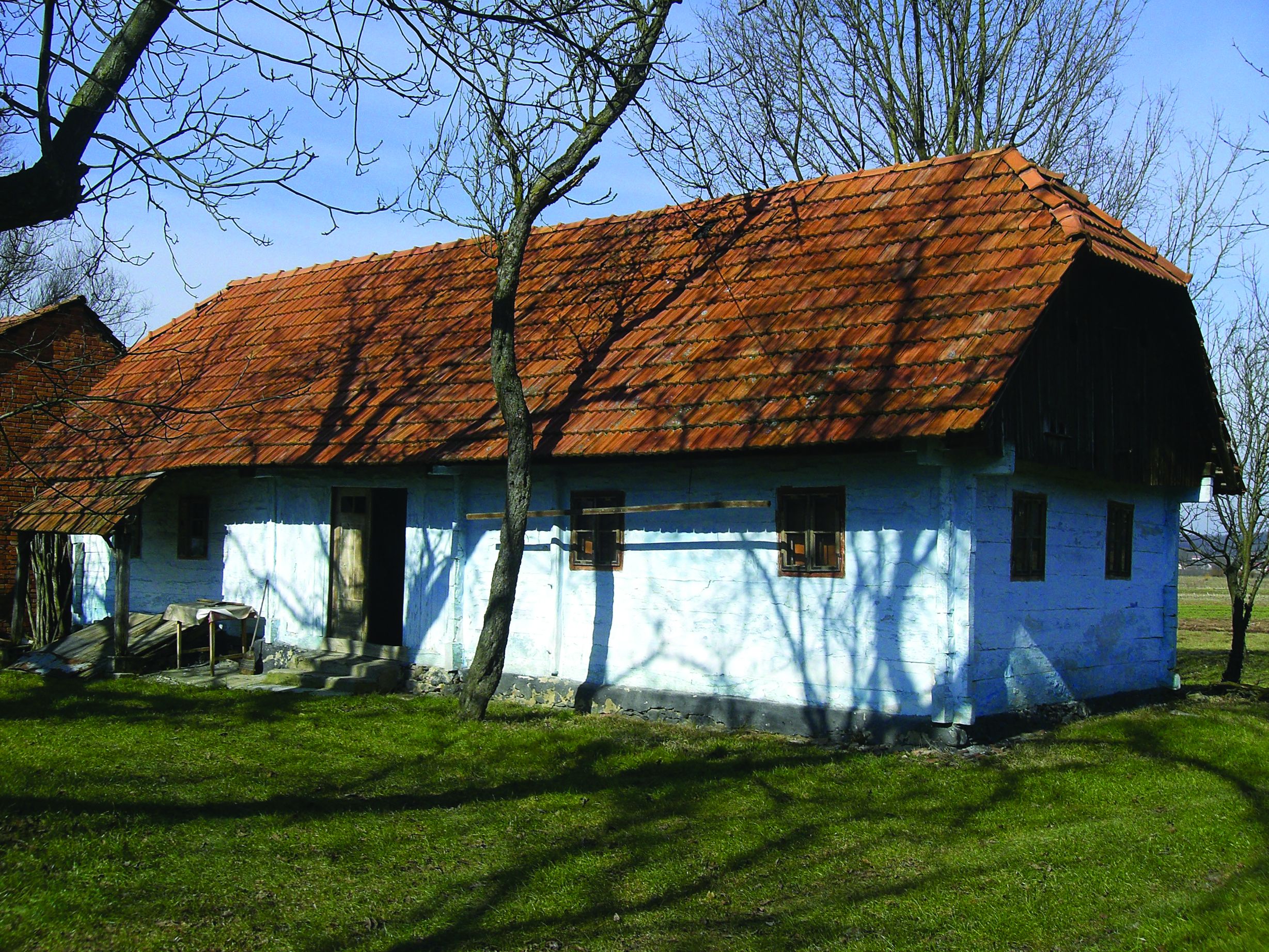 <p>zagorska <em>hiža</em> od hrastovih greda s <em>hrva&scaron;kim vuglom, </em>Bukovje</p>