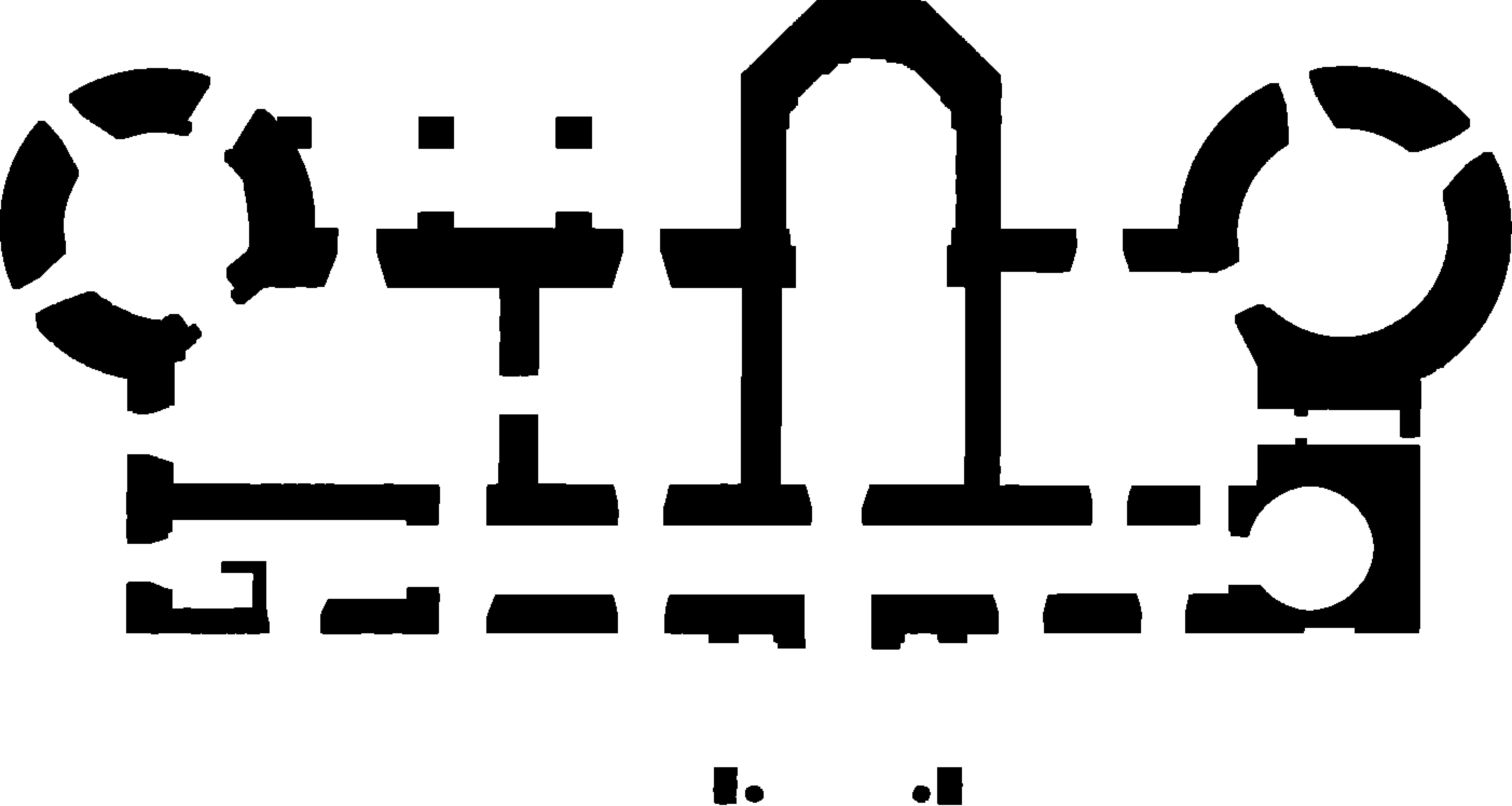 <p>tlocrt dvorca Bisag</p>