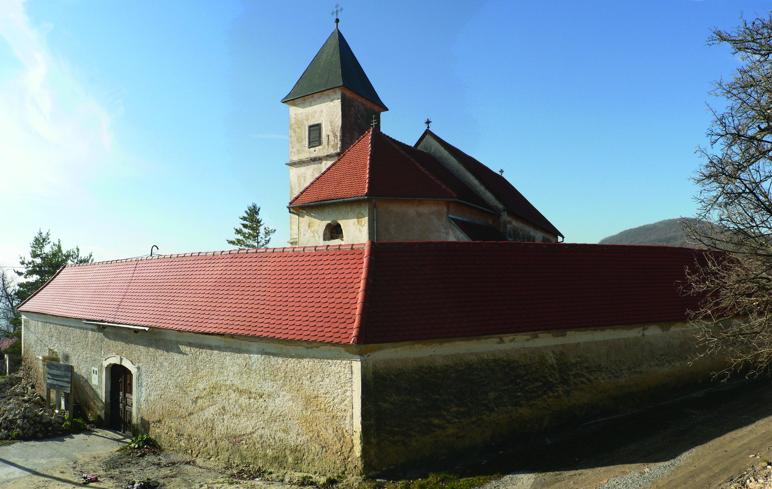 <p>cinktor crkve Majke Božje Gorske, 1786, Lobor</p>