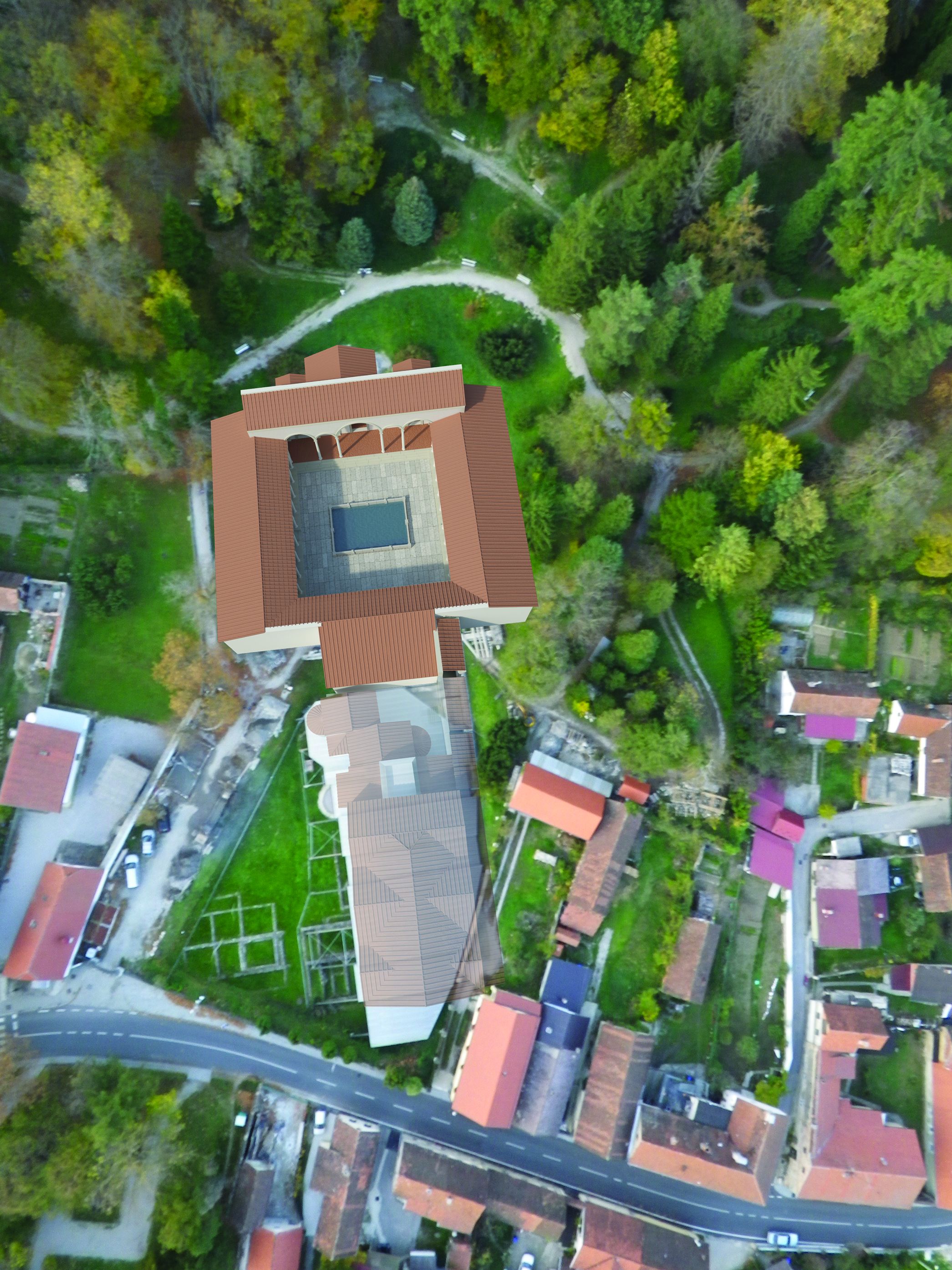 <p>kompleks antičke arhitekture i virtualna rekonstrukcija</p>