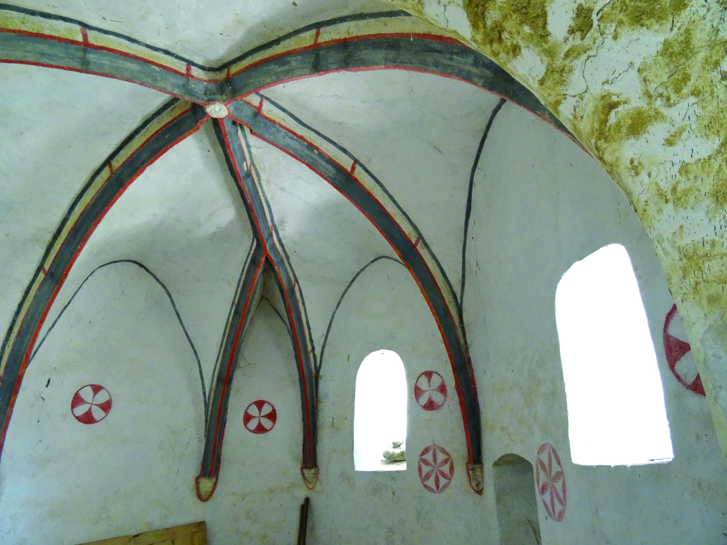 <p>gotički svod, kraj XV. st., kapela sv. Petra</p>