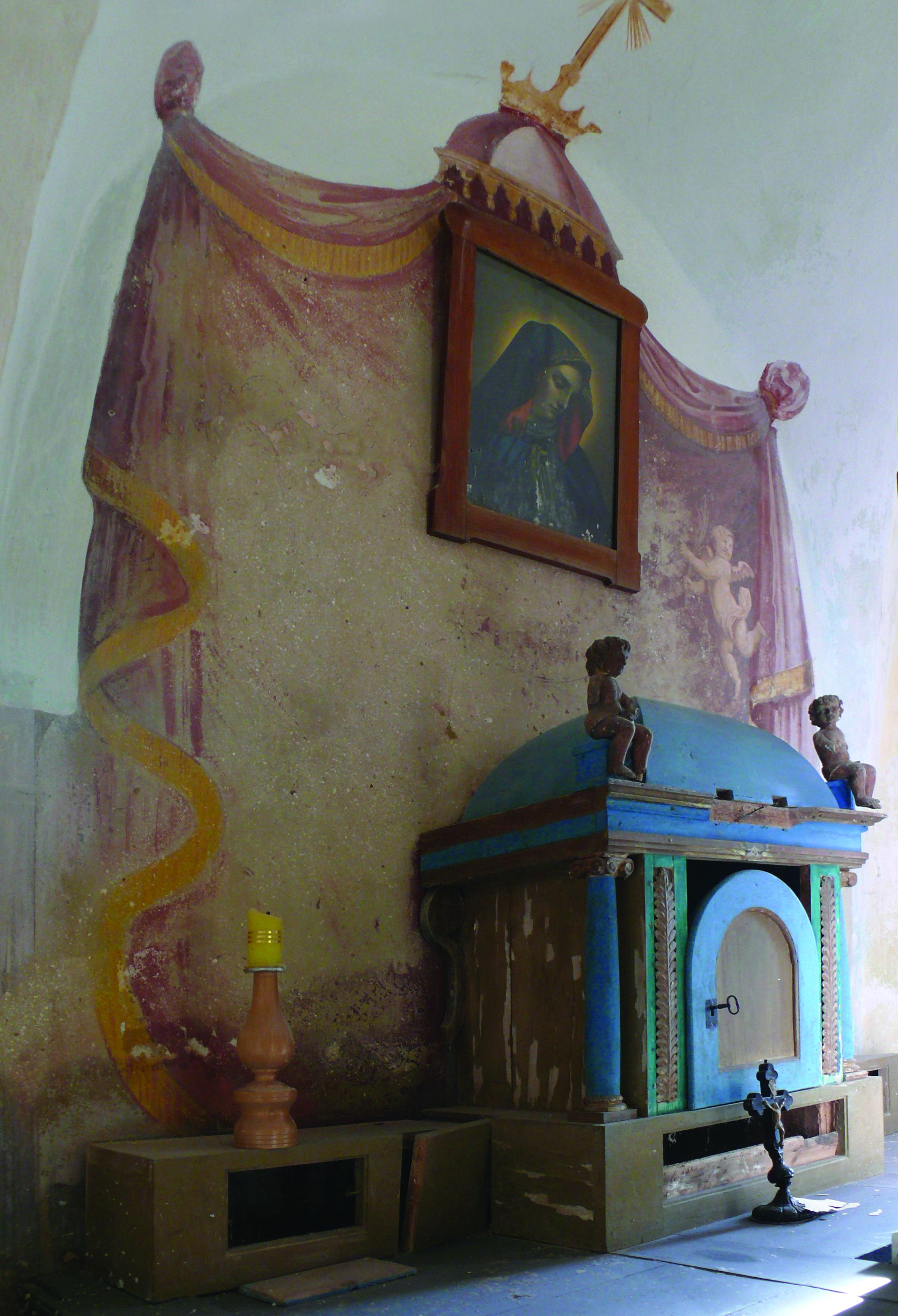 <p>unutra&scaron;njost kapele sv. Marije Magdalene</p>