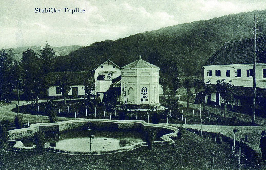 <p>Dijanina kupelj, početak XIX. st., Stubičke Toplice</p>