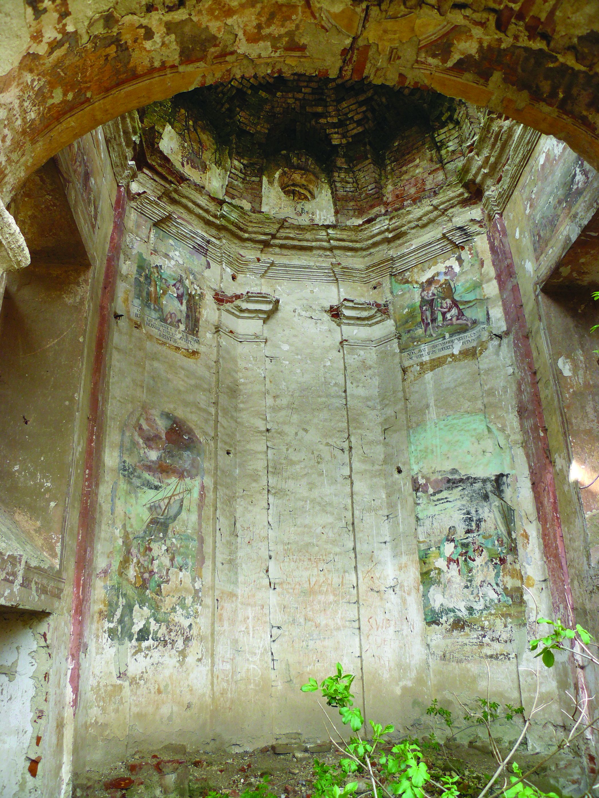 <p>freske u dvorskoj kapeli sv. Florijana, XVIII. st.</p>