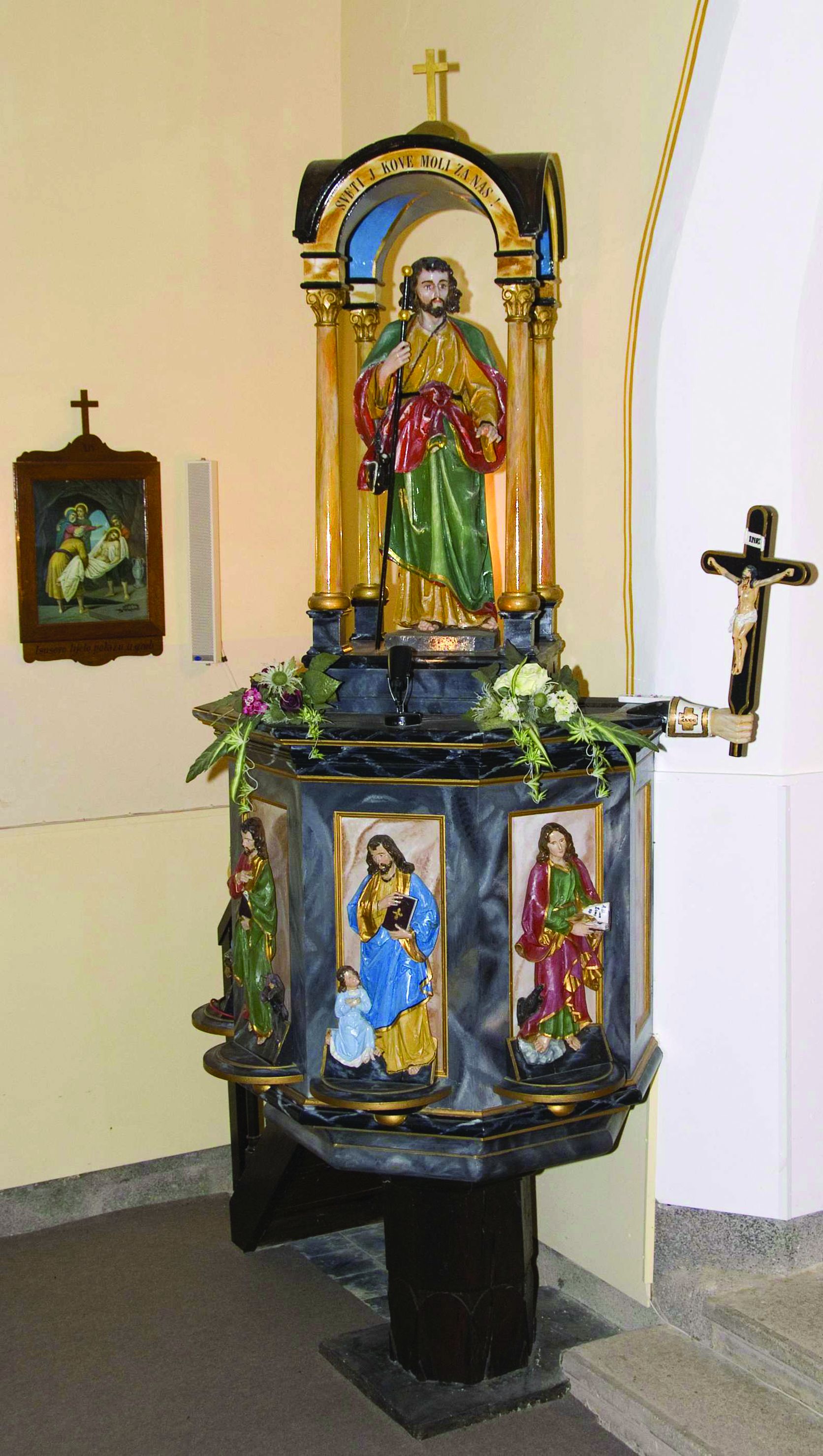 <p>oltar Trpećega Krista, 1694, kapela sv. Jurja</p>