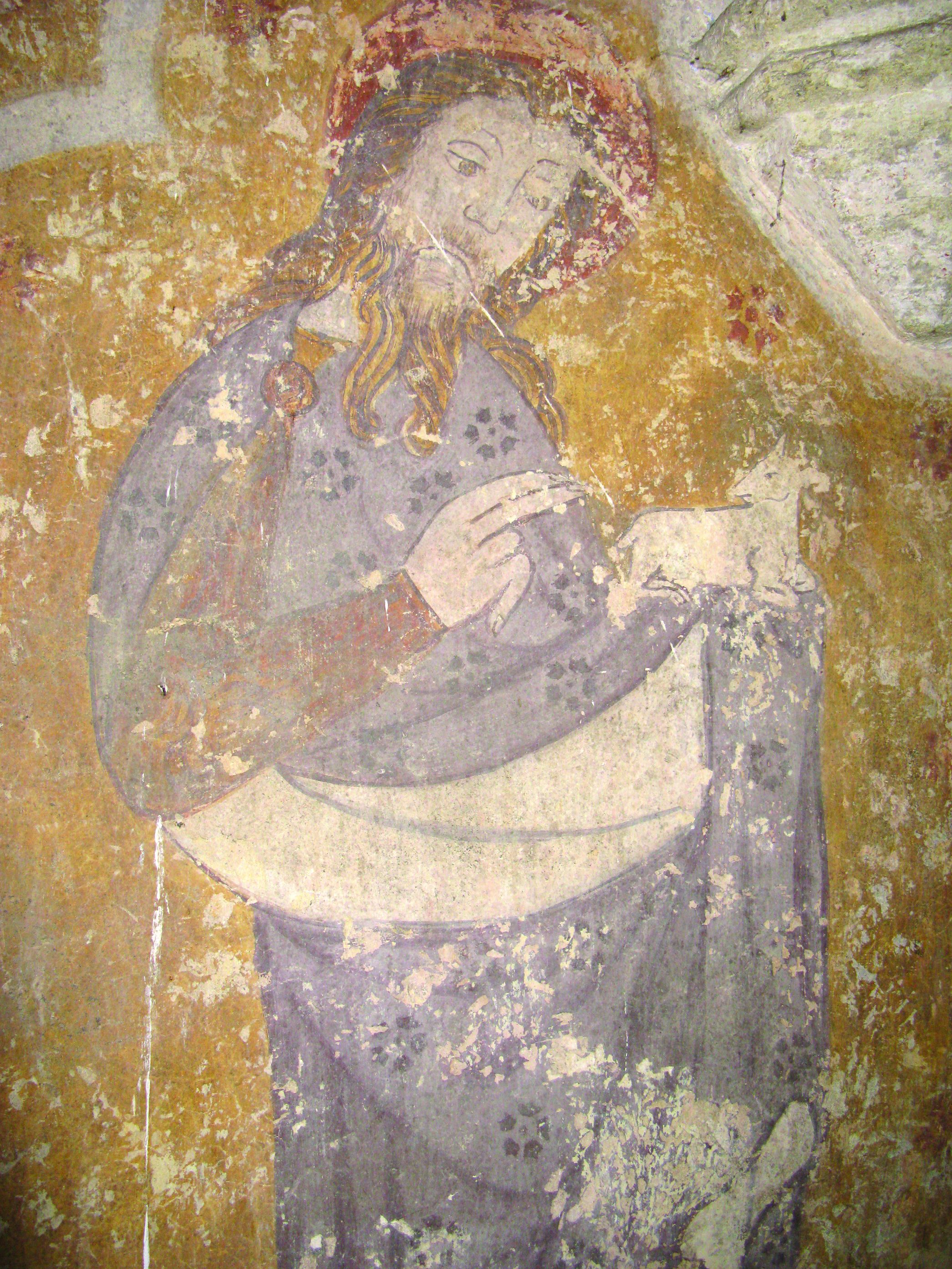 <p>detalj freske, XIV-XV. st., crkva Majke Božje Gorske</p>