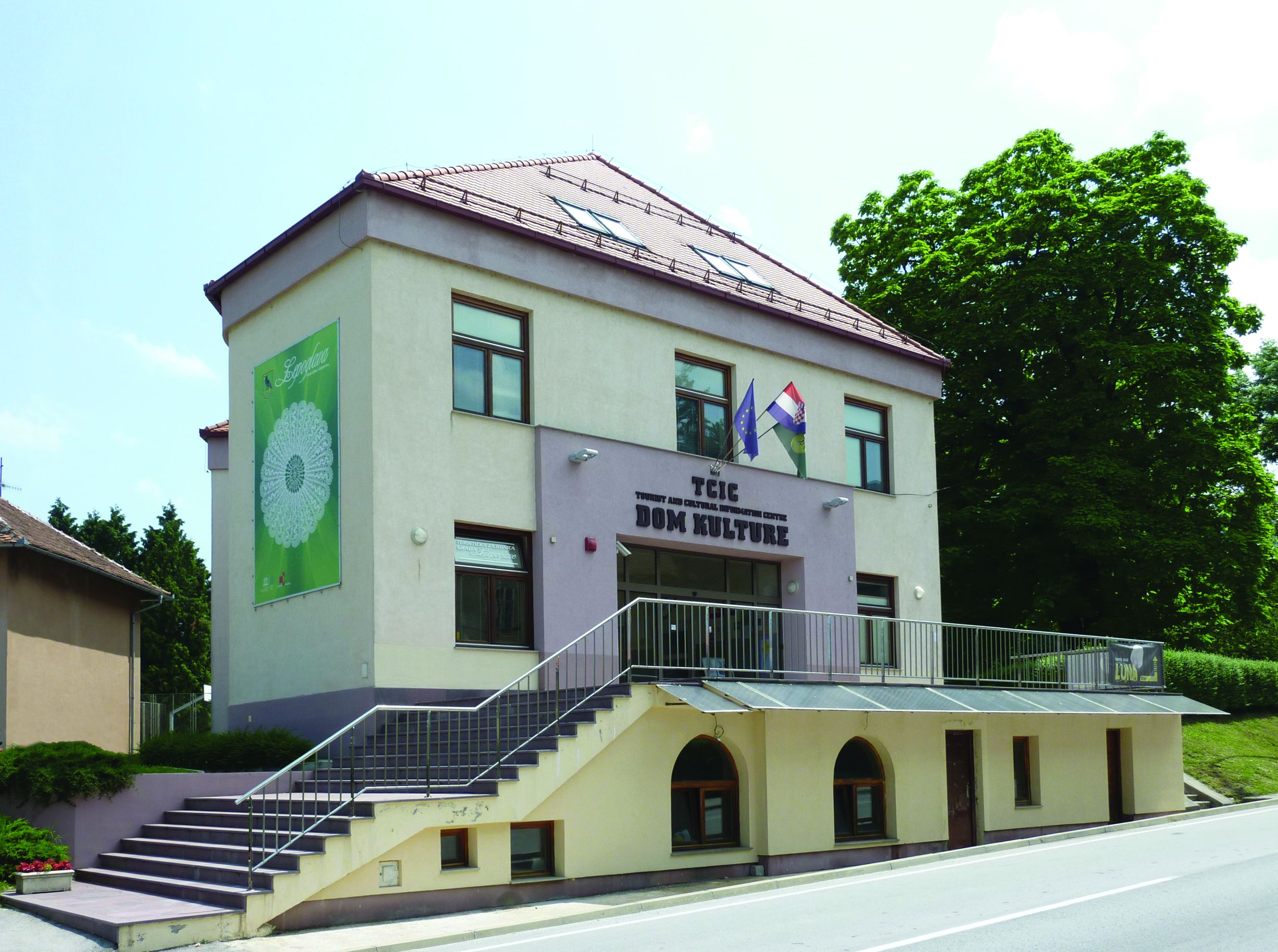 <p>Dom kulture, potkraj 1930-ih, Lepoglava</p>