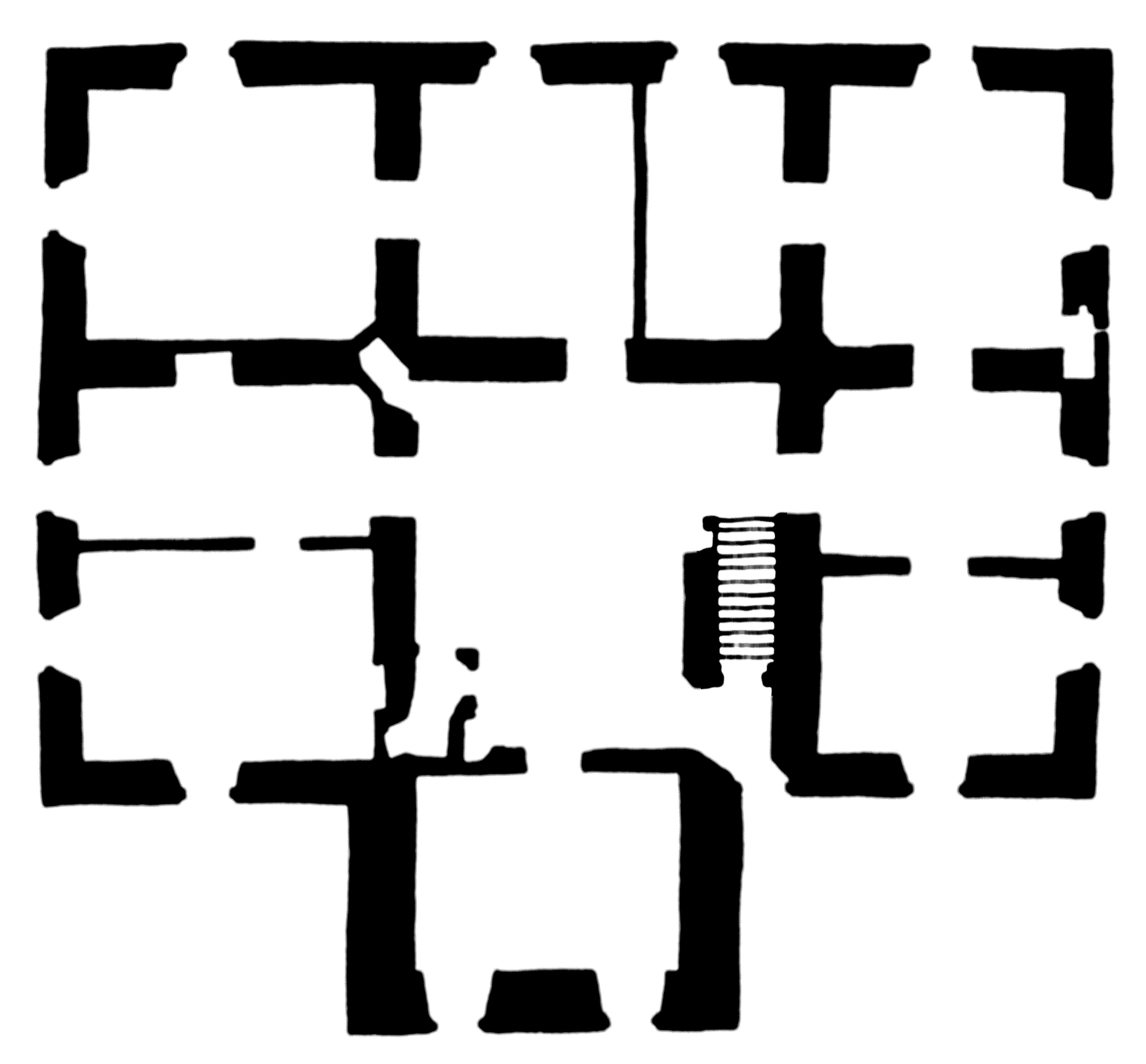 <p>tlocrt dvorca Bela I.</p>