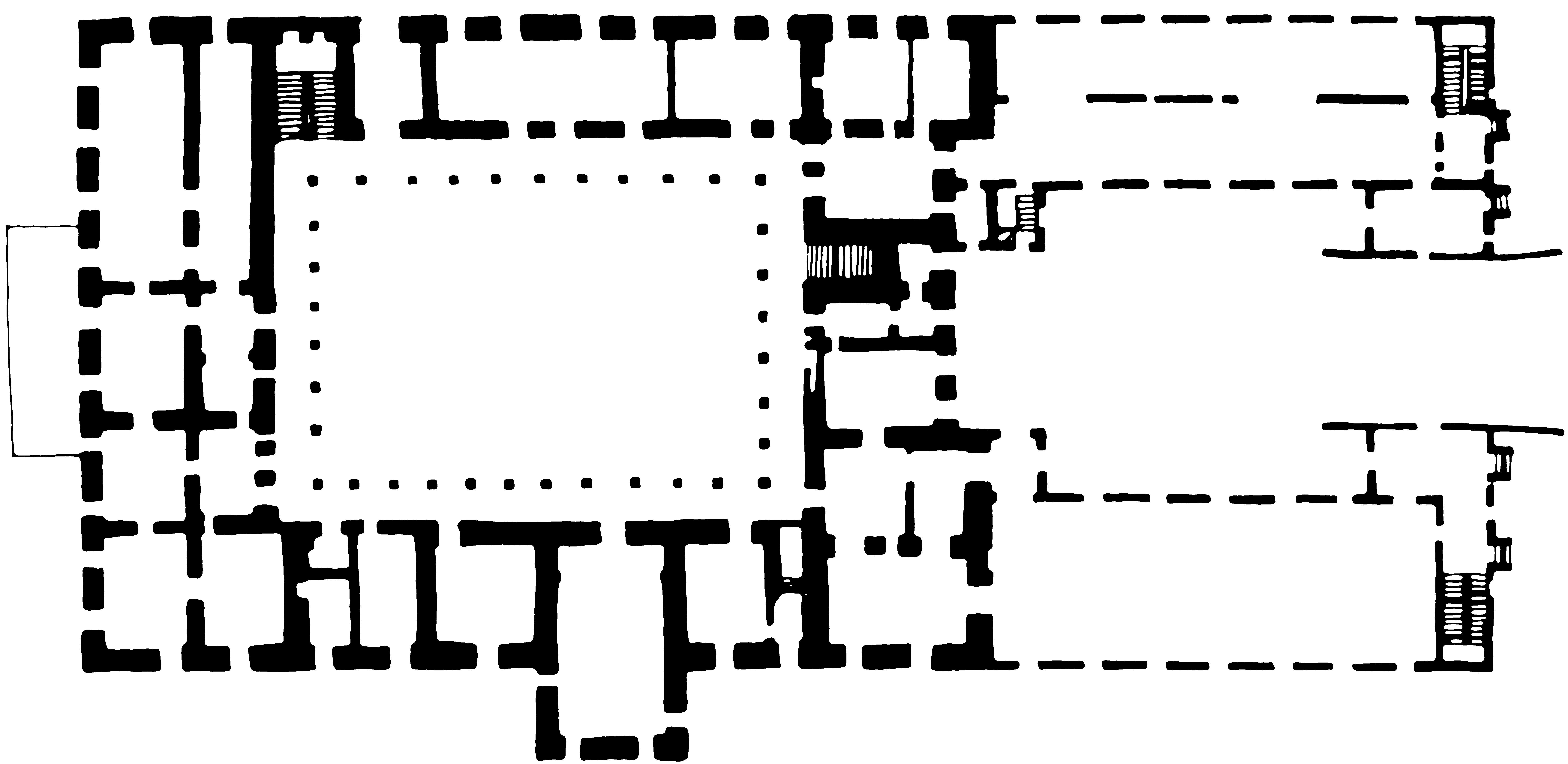 <p>tlocrt prizemlja dvorca Klenovnik</p>