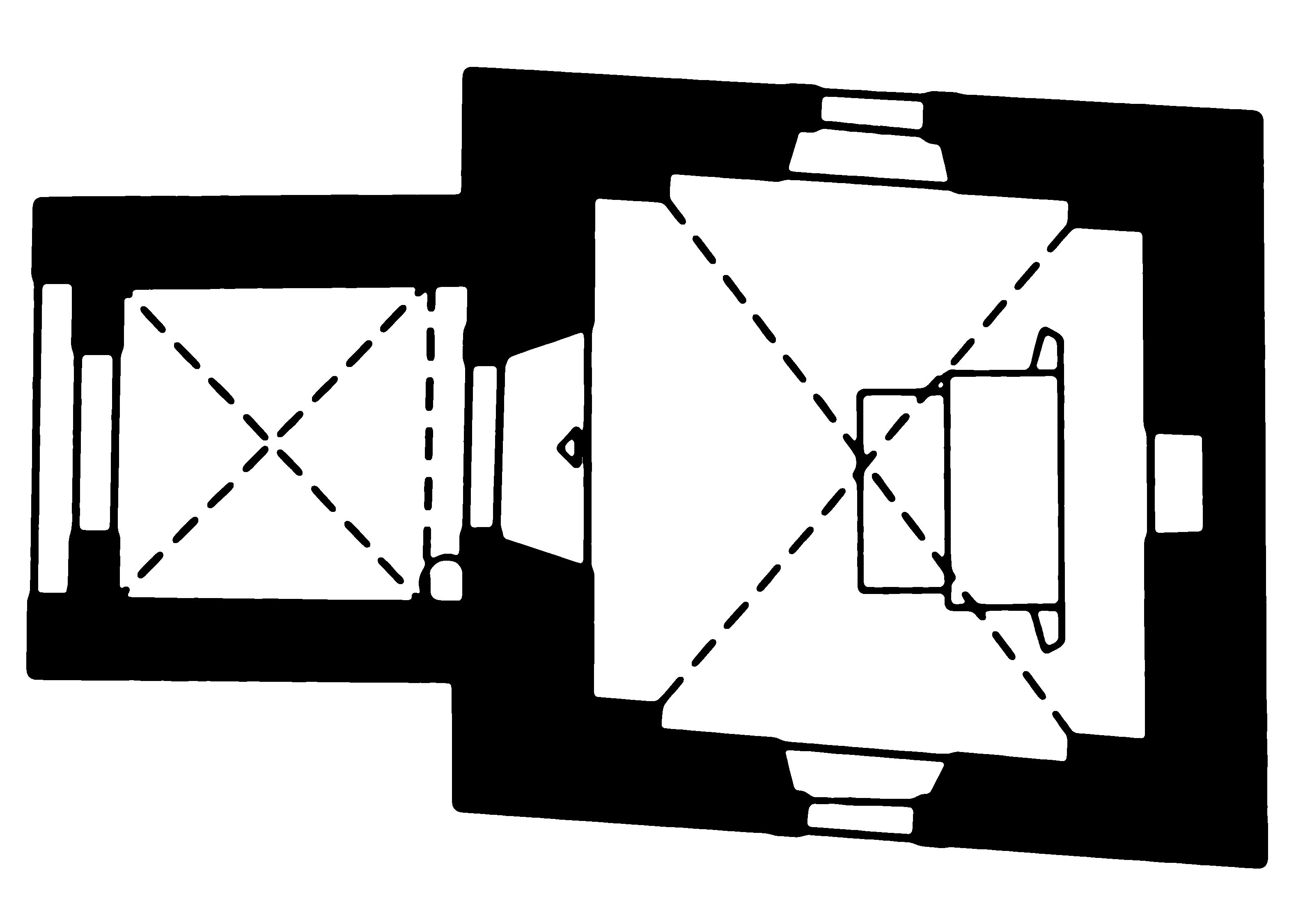<p>tlocrt kapele sv. Antuna Padovanskoga, 1703, Lobor</p>