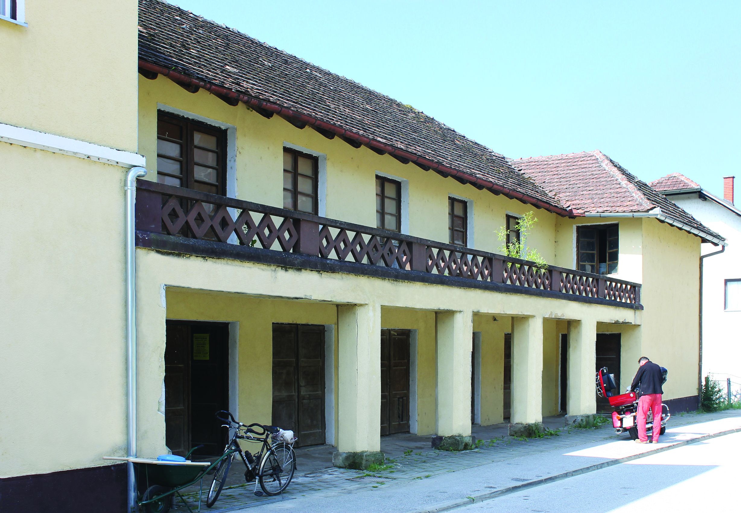 <p>kino, izgrađeno nakon Drugoga svjetskog rata, Bednja</p>