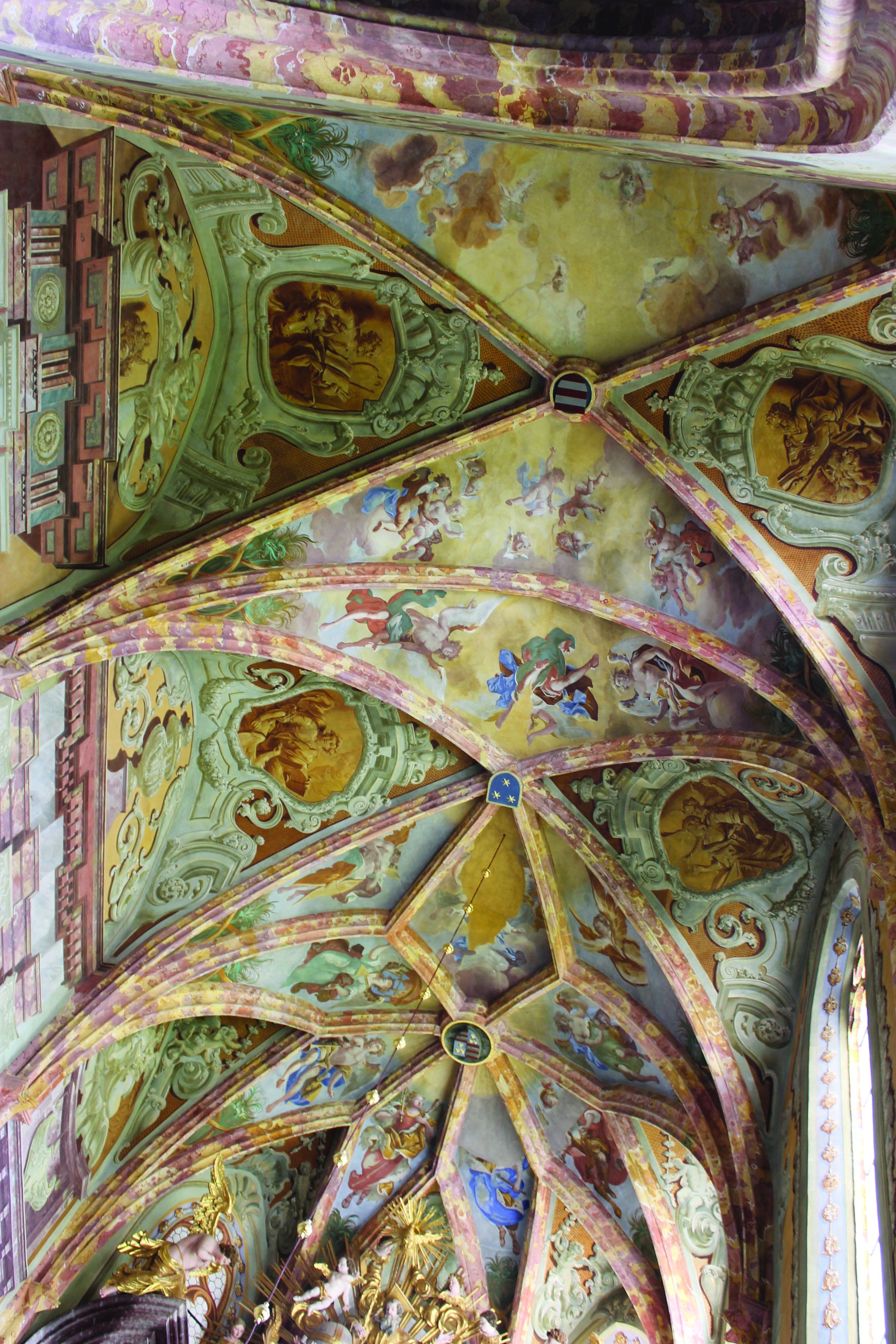 <p>oslikani svod, Ivan Krstitelj Ranger, 1742, župna crkva Bezgre&scaron;noga začeća Blažene Djevice Marije</p>