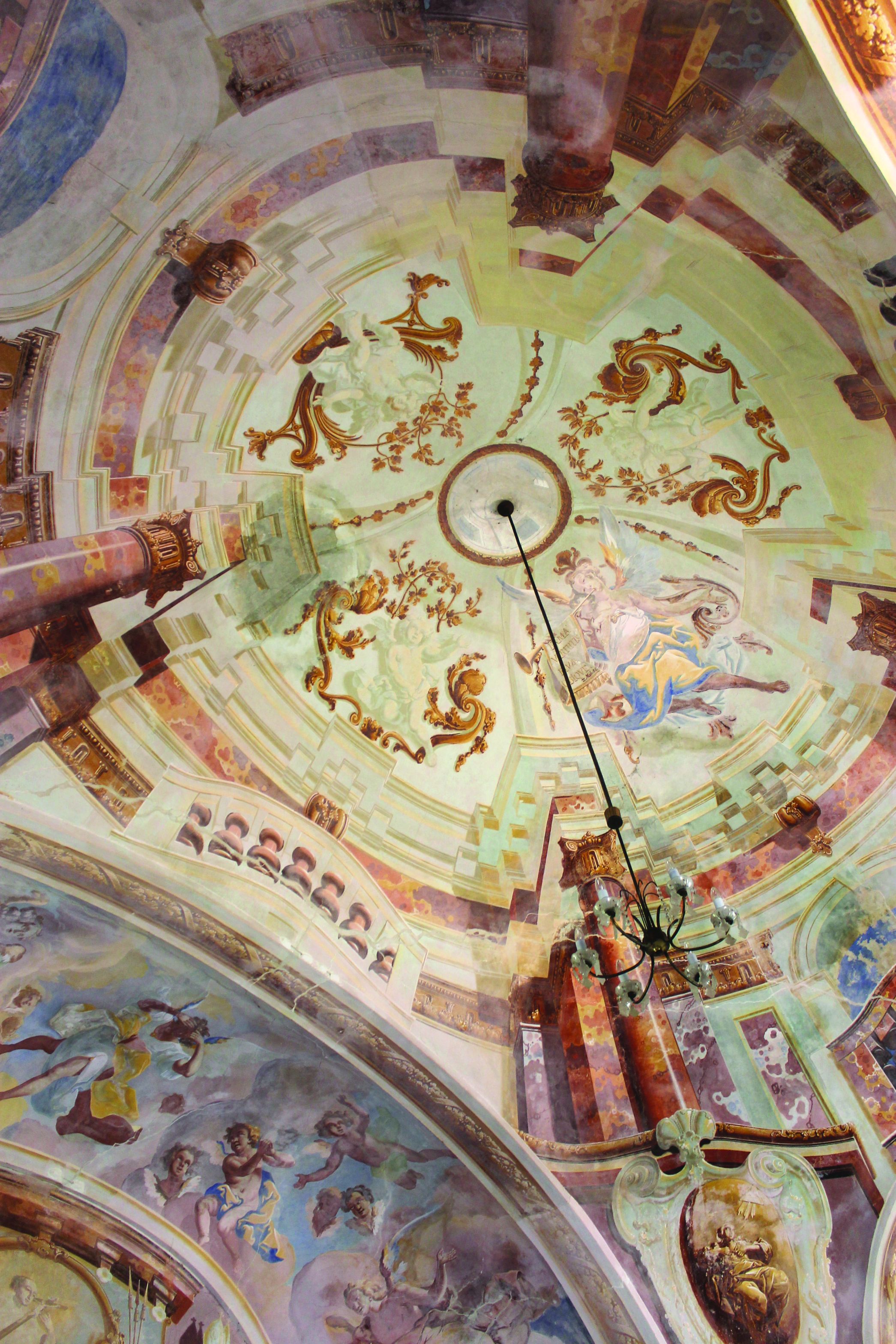 <p>kupola, kapela sv. Jurja, 1749, Purga Lepoglavska</p>