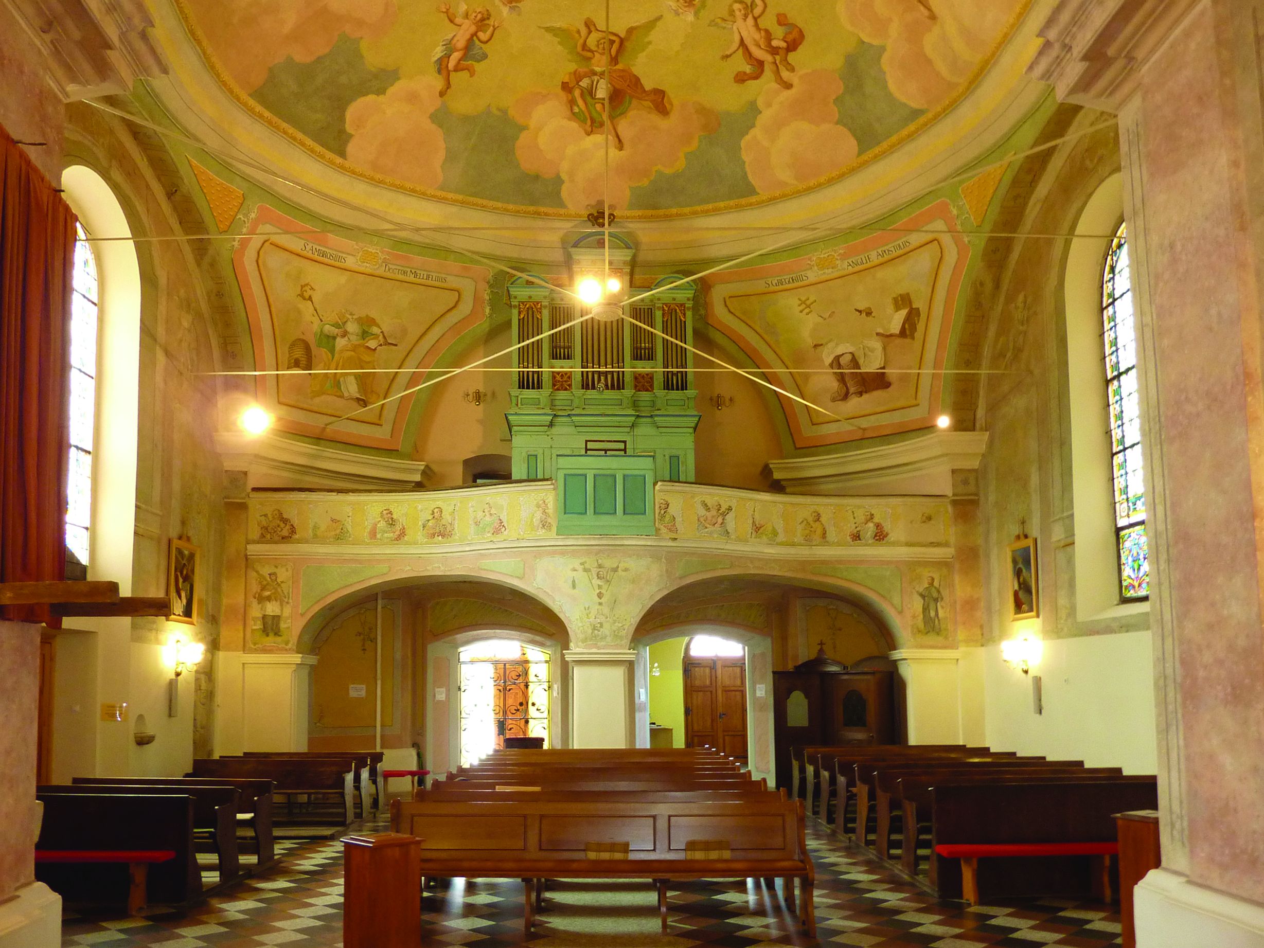 <p>unutra&scaron;njost župne crkve sv. Marije Magdalene, XVI&ndash;XIX. st.</p>