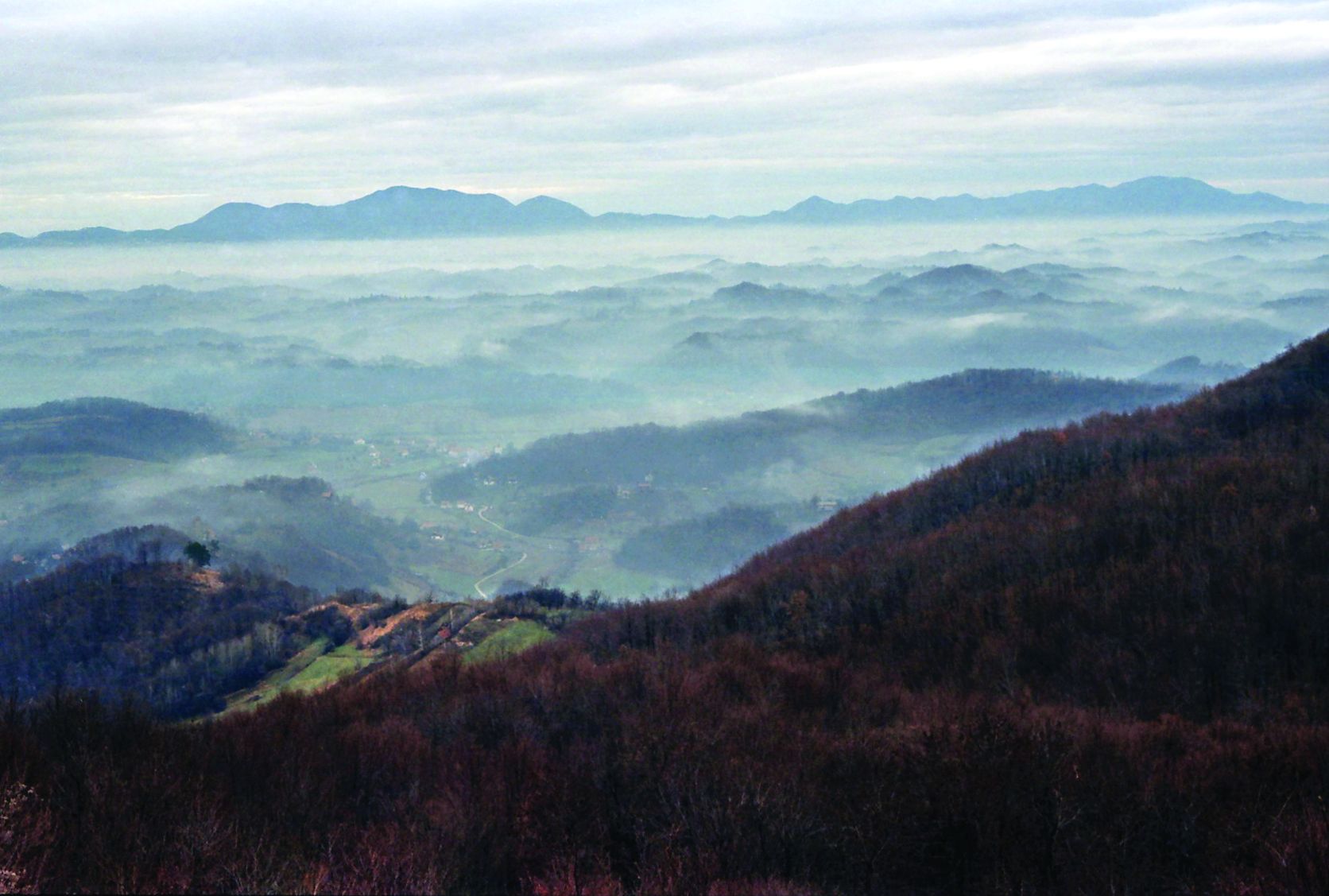 <p>magla pod Cesargradskom gorom</p>