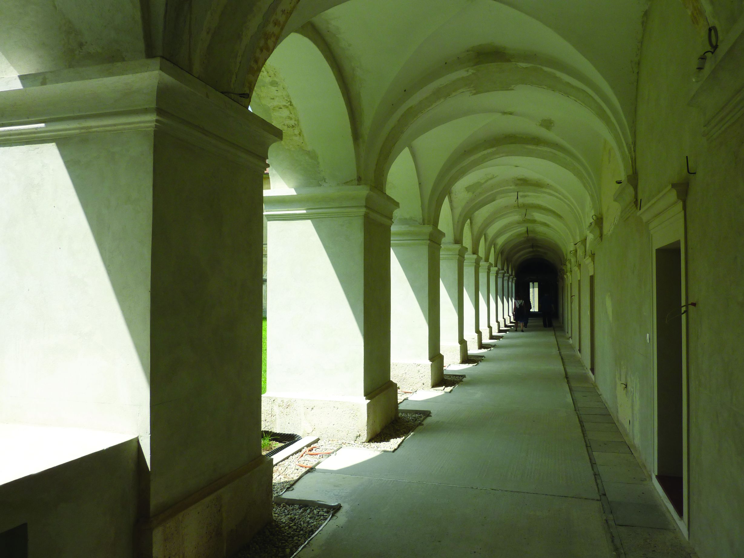 <p>samostanske arkade, Lepoglava</p>