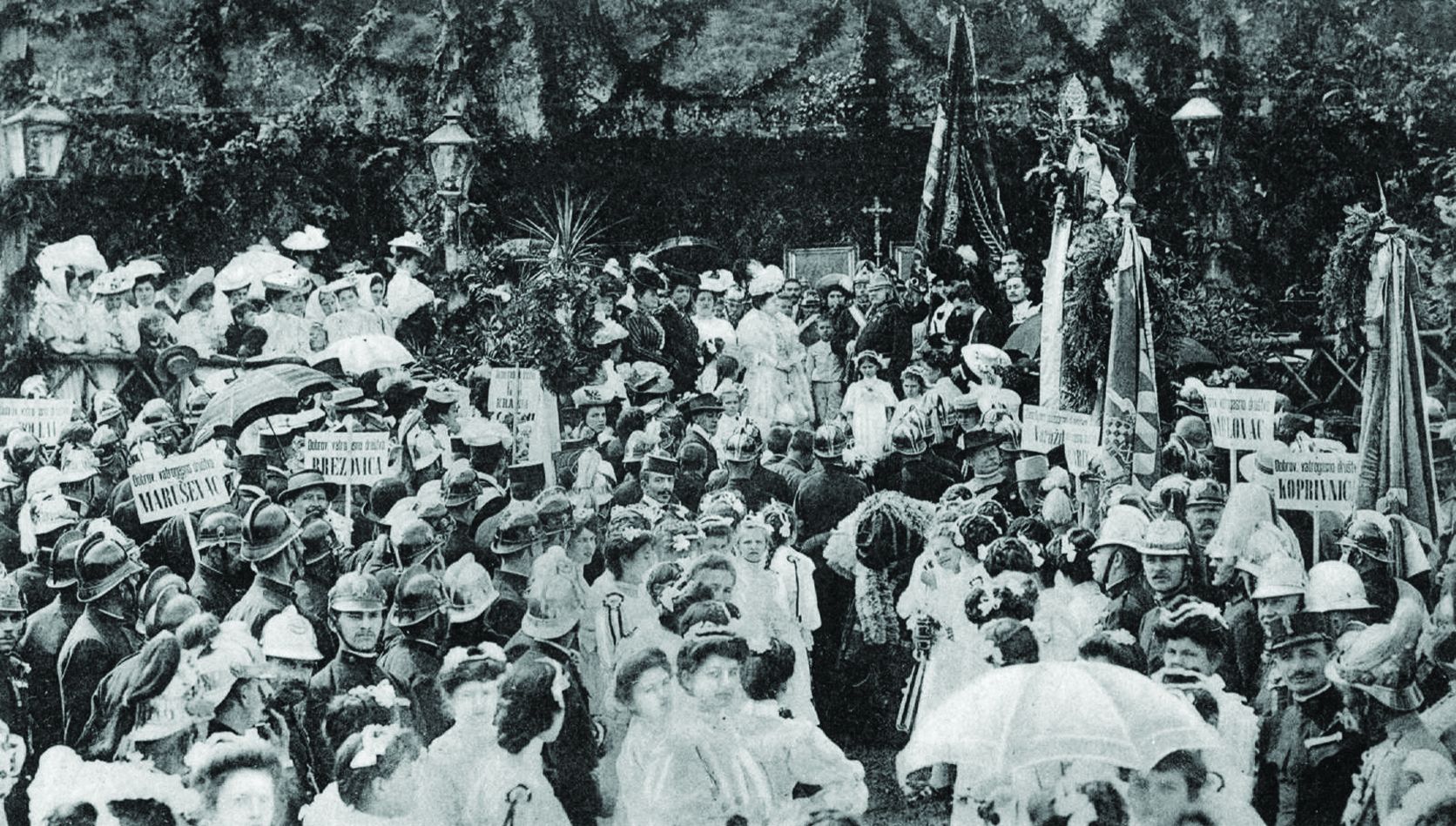 <p>posveta barjaka DVD-a Krapina, 1907; MUO</p>