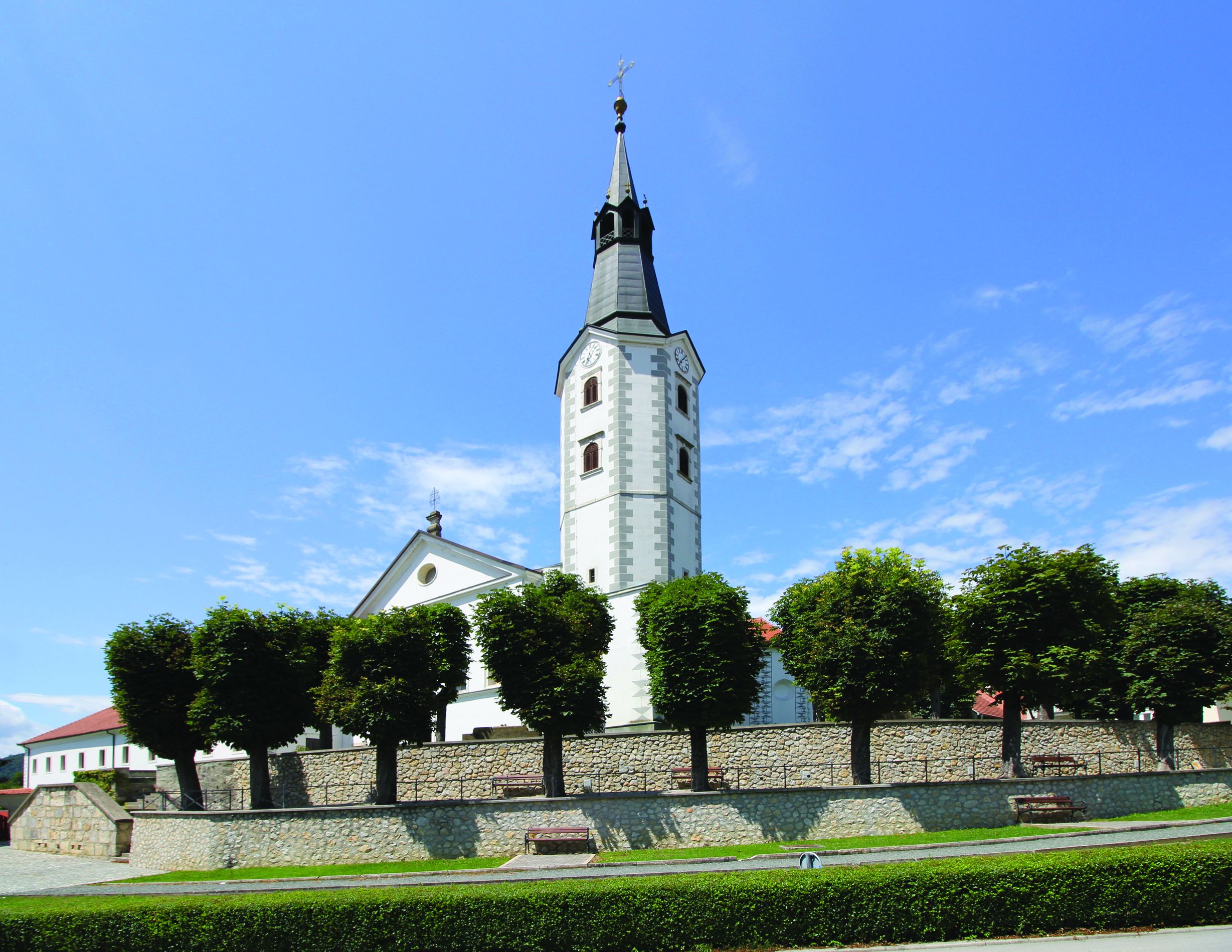 <p>samostanska i župna crkva Navje&scaron;tenja Blažene Djevice Marije, 1632&ndash;58.</p>