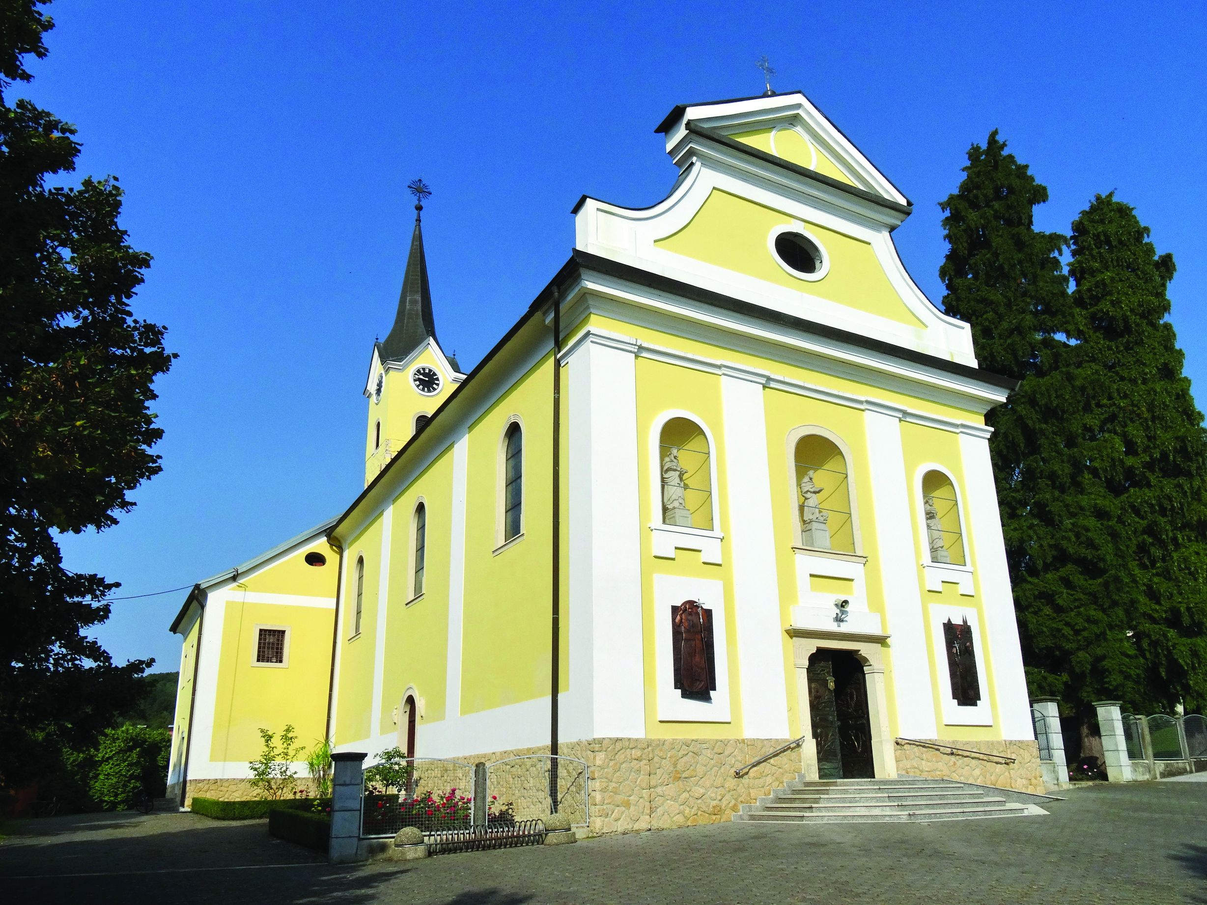 <p>župna crkva sv. Marka Evanđelista, 1808.</p>