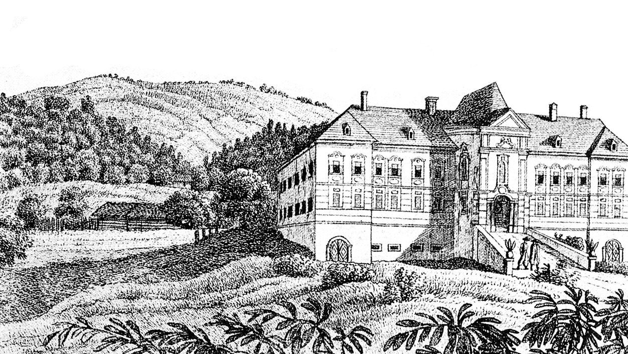 <p>litografija dvorca, oko 1826.</p>