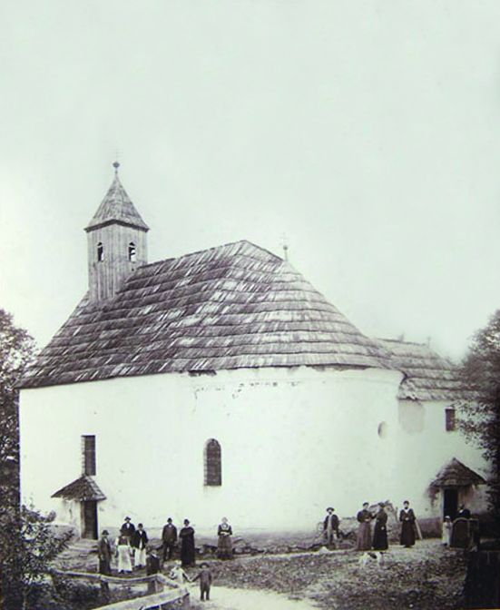 <p>stara crkva sv. Petra i Pavla, sredina XVIII. st.</p>