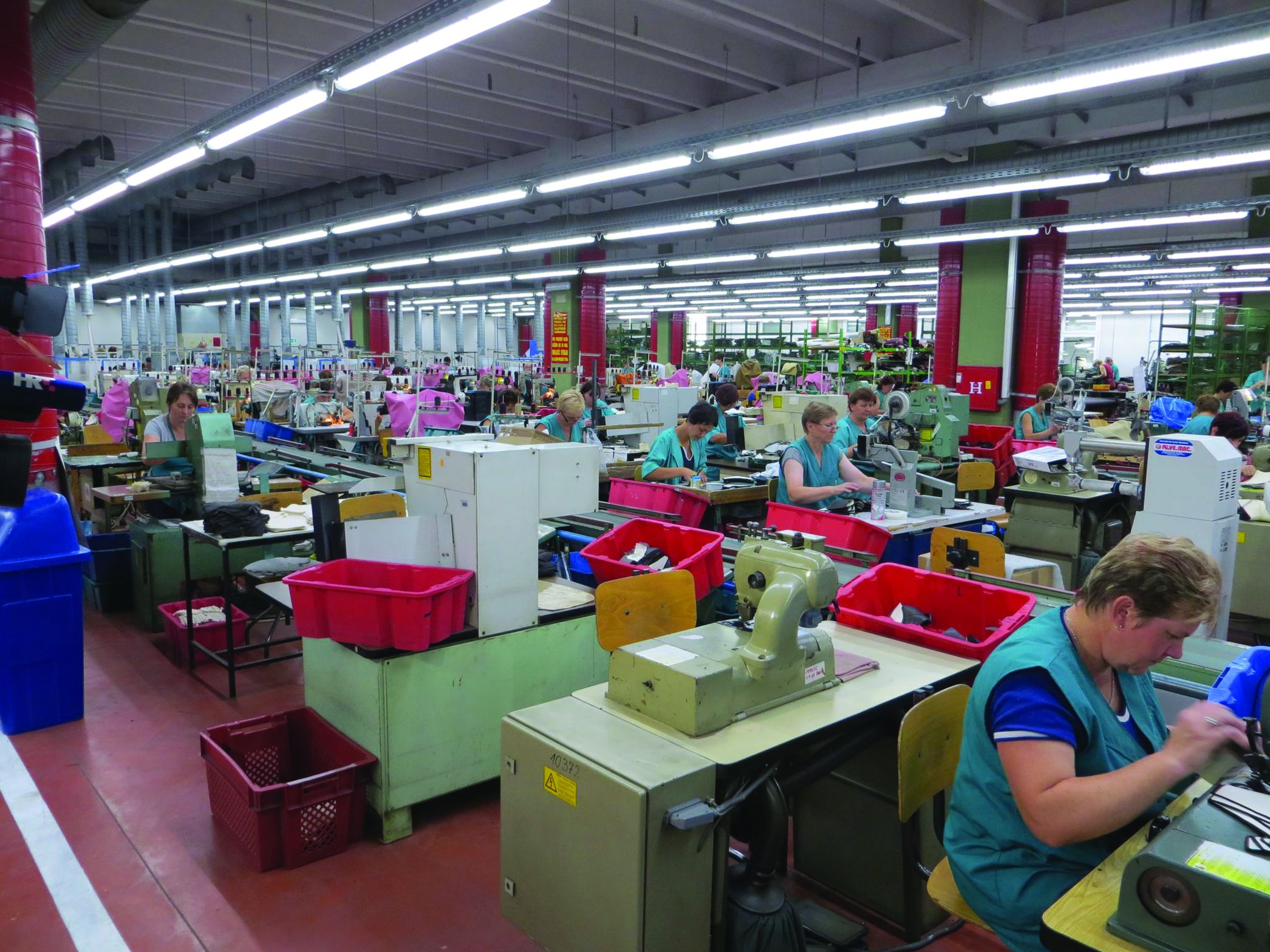 <p>pogon za &scaron;ivanje obuće tvornice Ivančica, Ivanec</p>